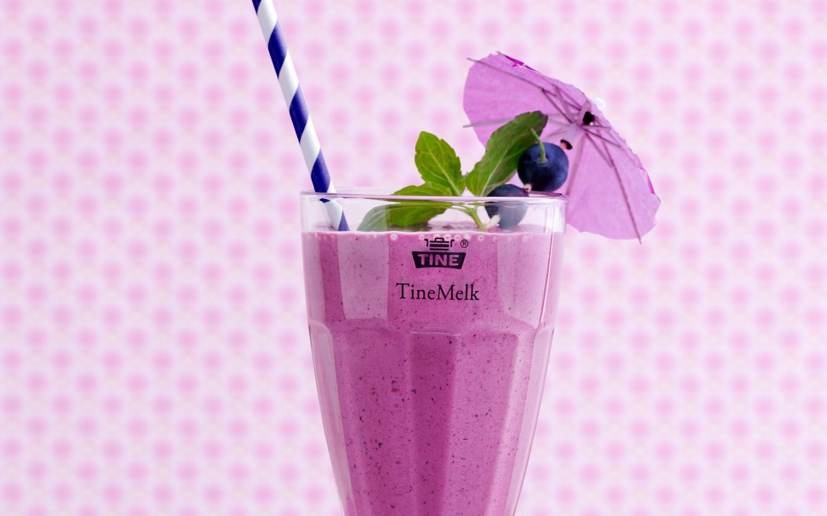 Skogsbær milkshake