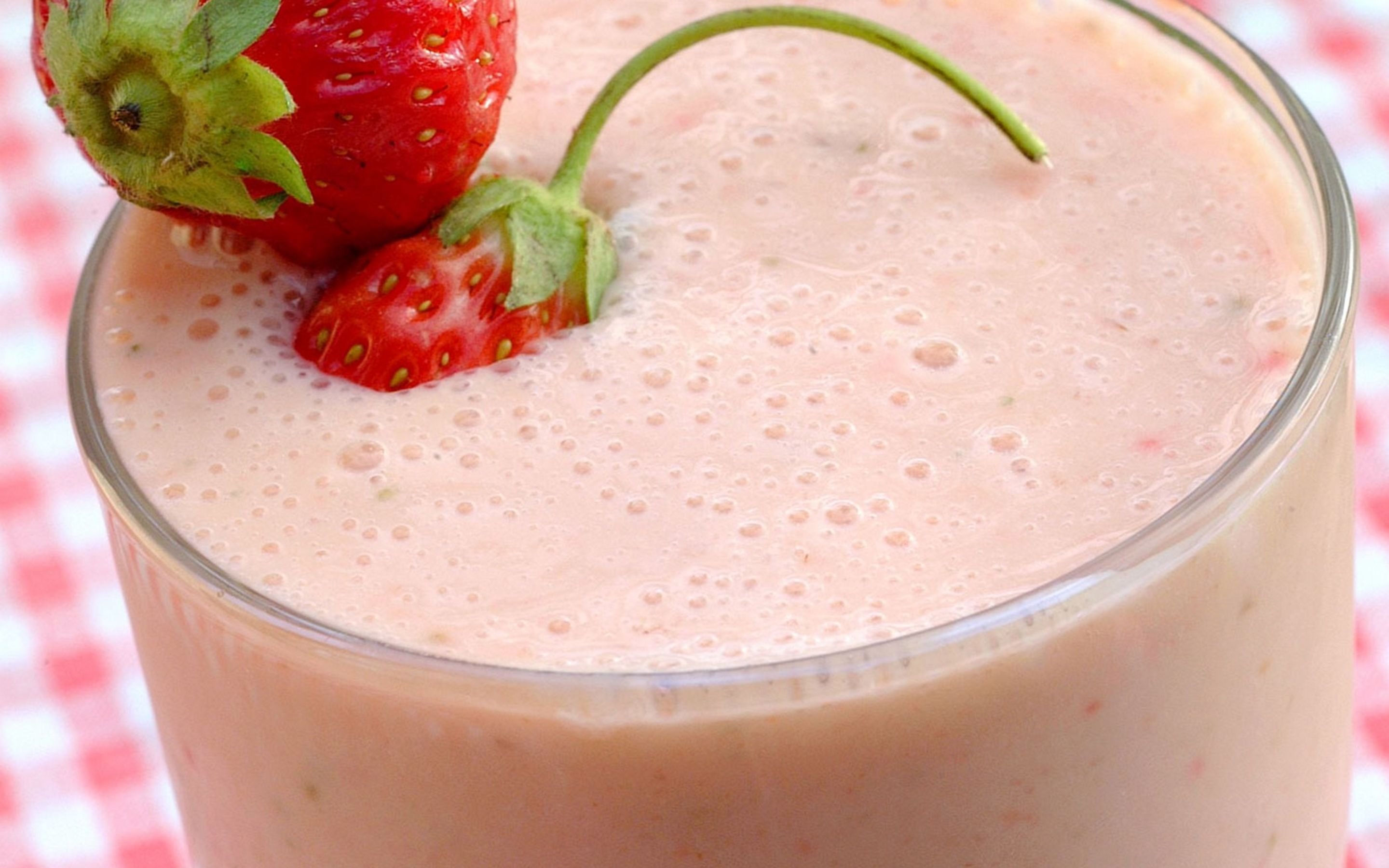 Jordbærsmoothie