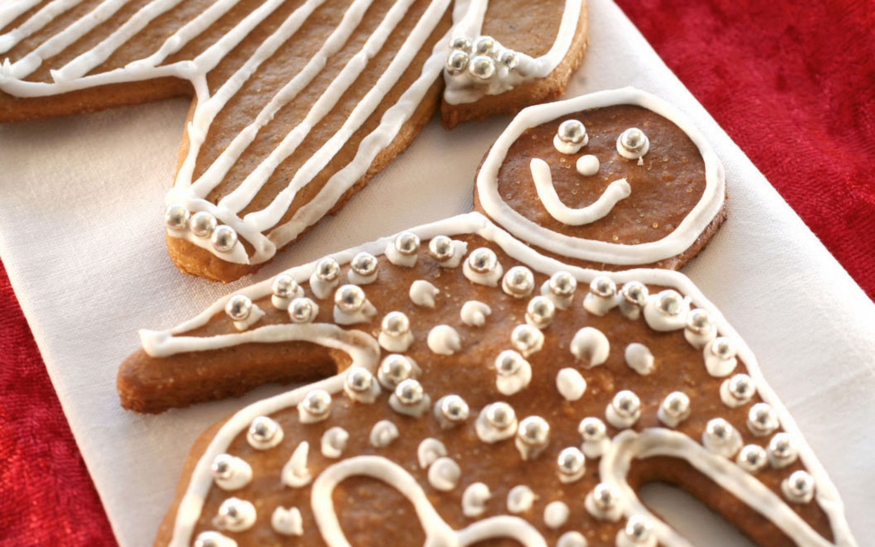 Søte pepperkakefigurer