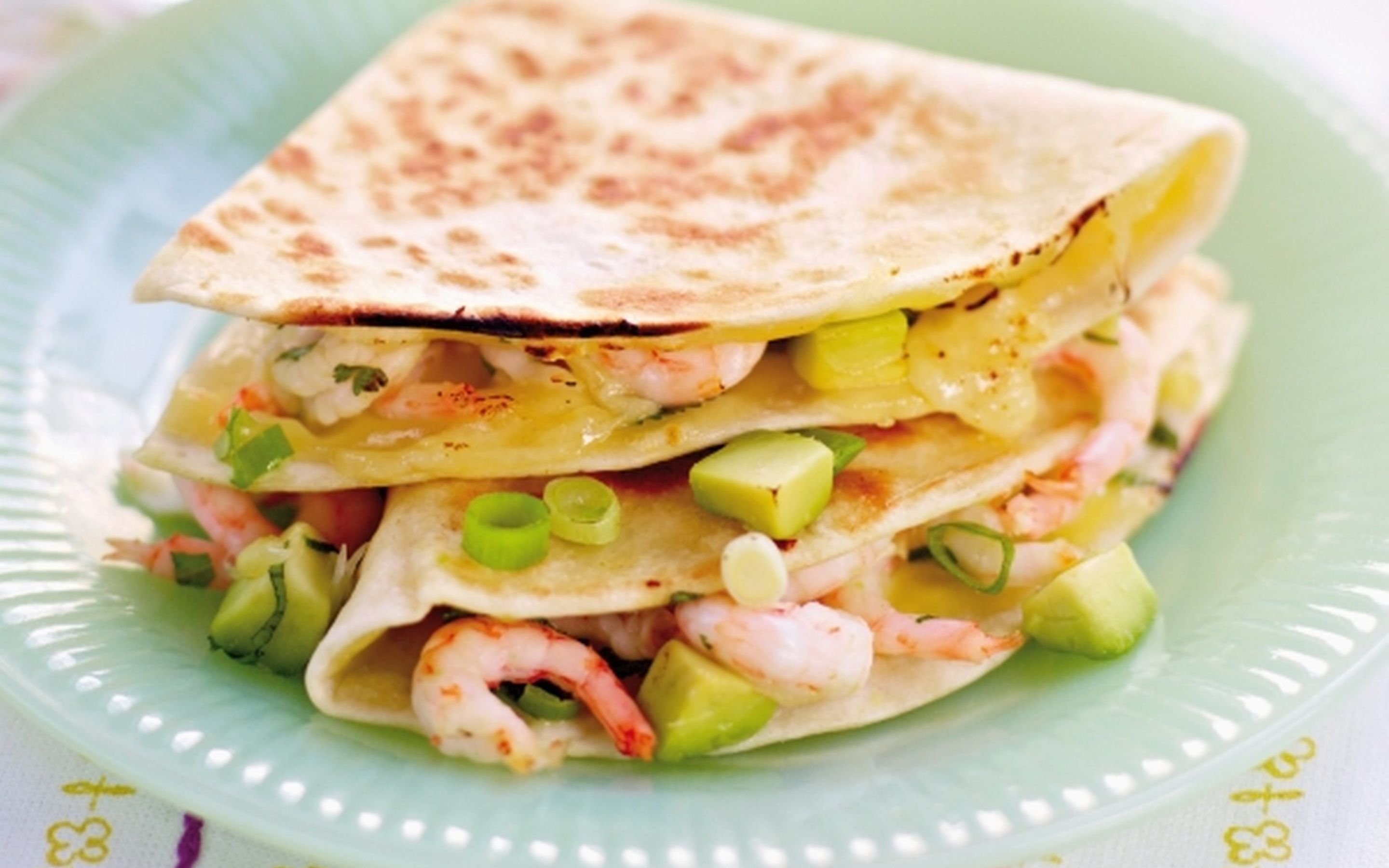 Sommerlig Quesadilla