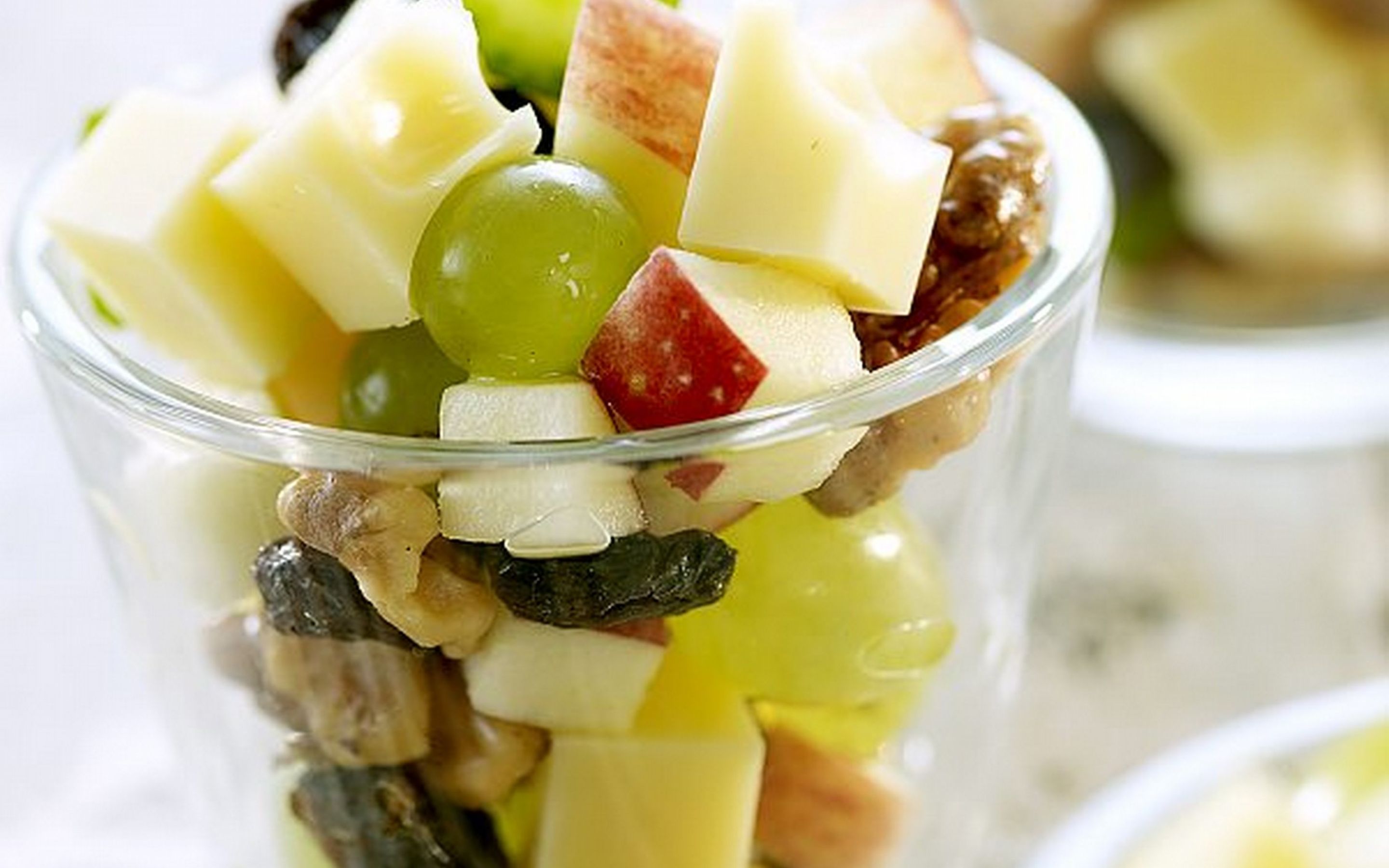 Ostesnacksalat