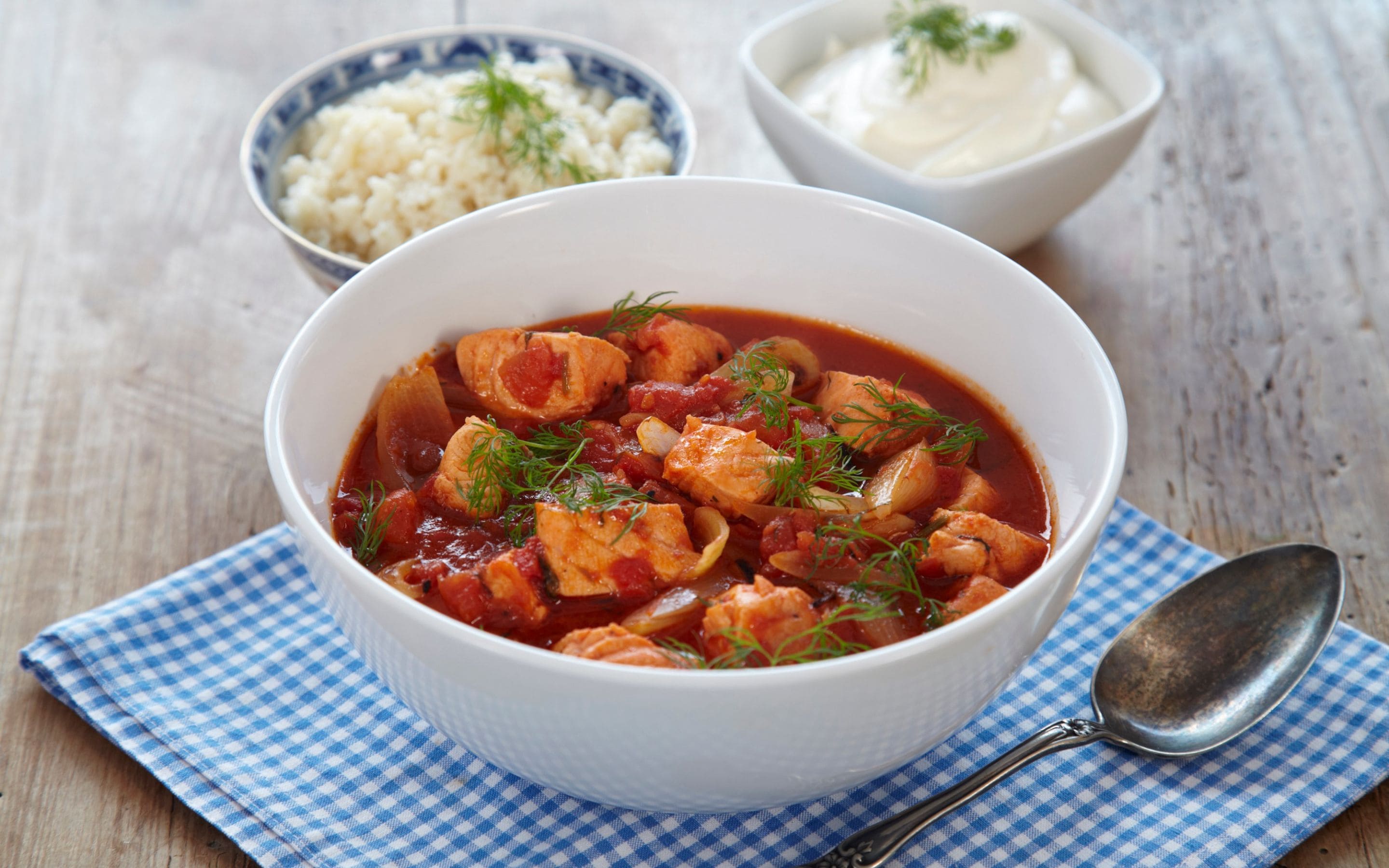 Laksegryte med dill