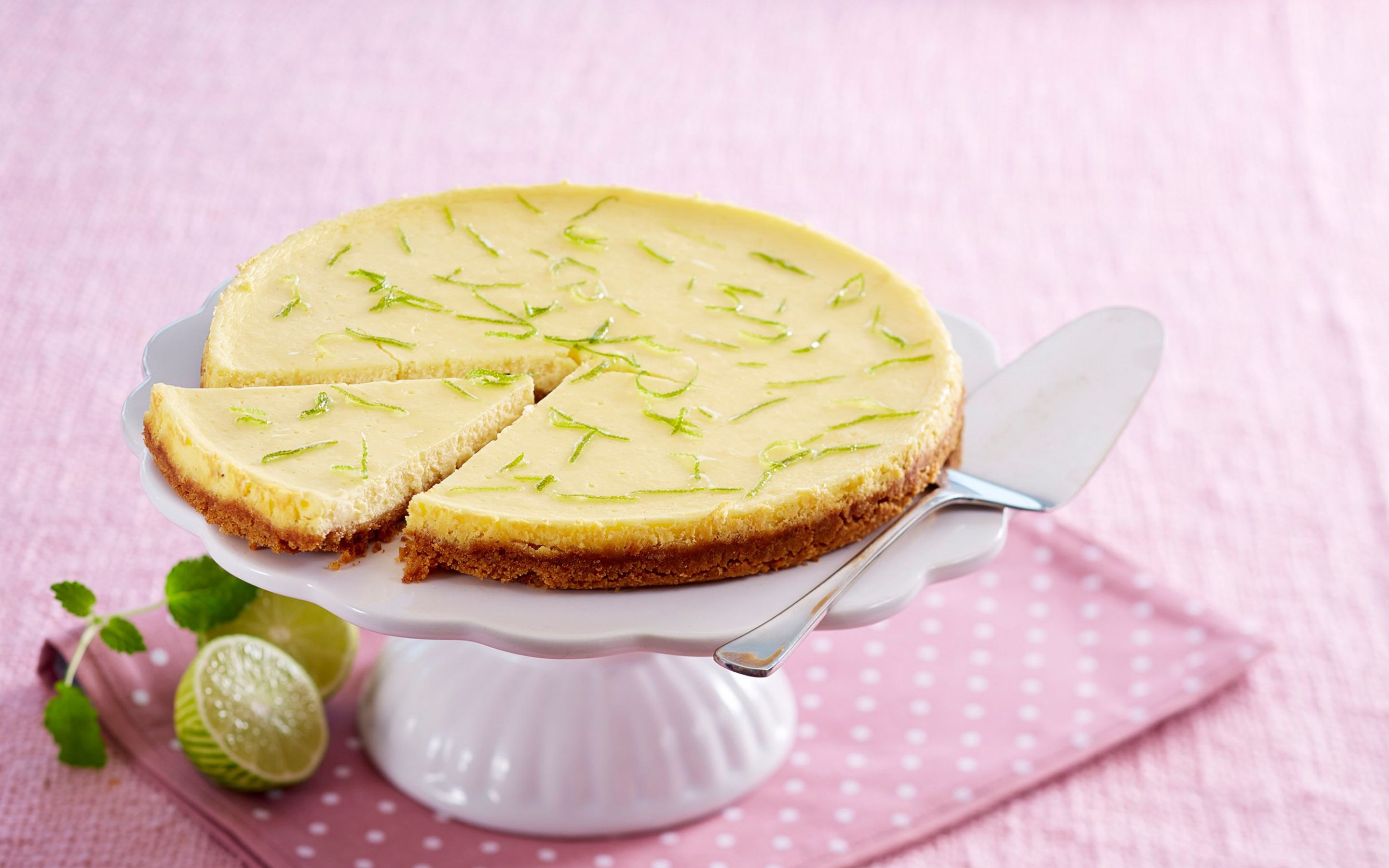 Ostekake med lime
