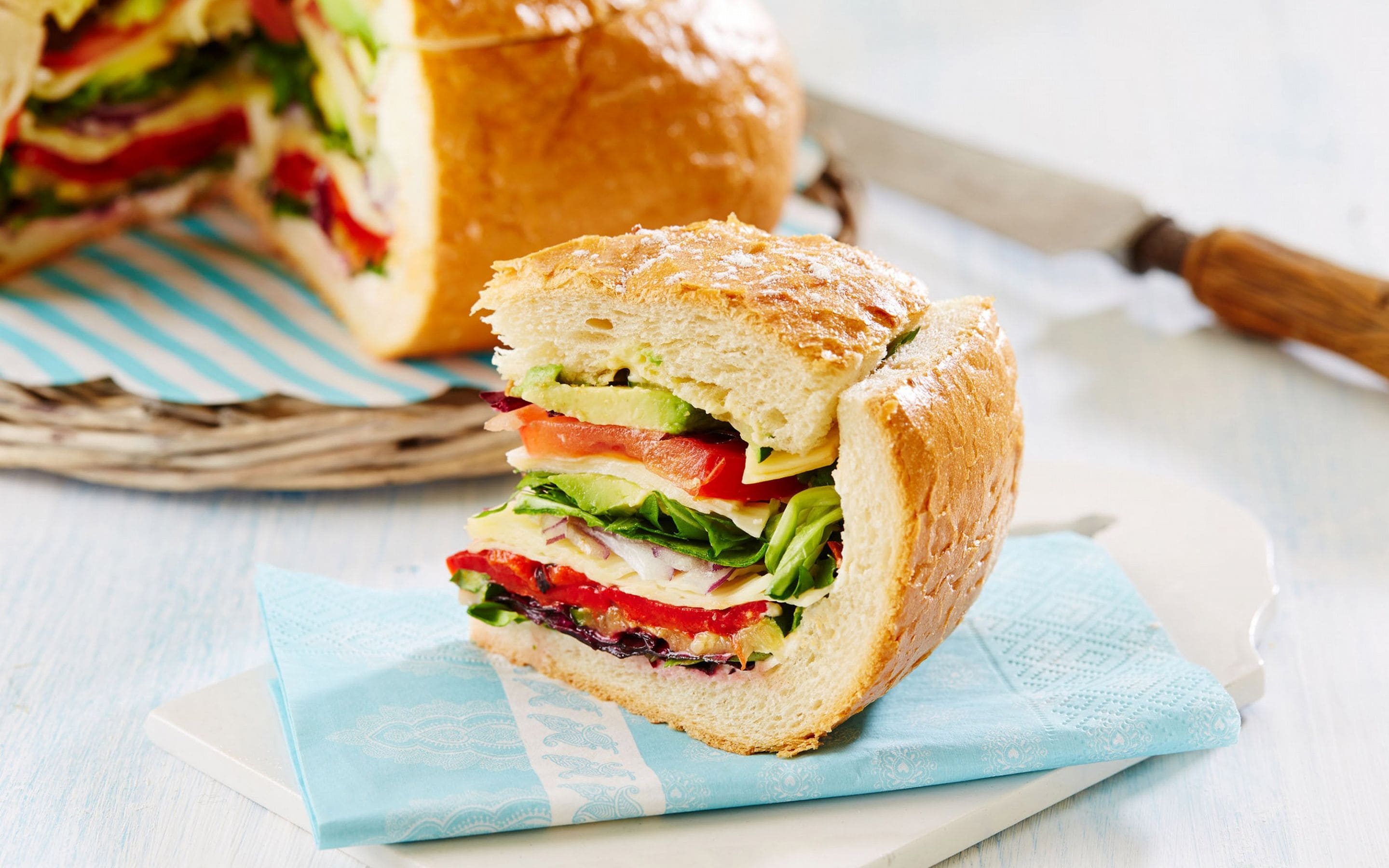 Pan Bagnat – fylt brød
