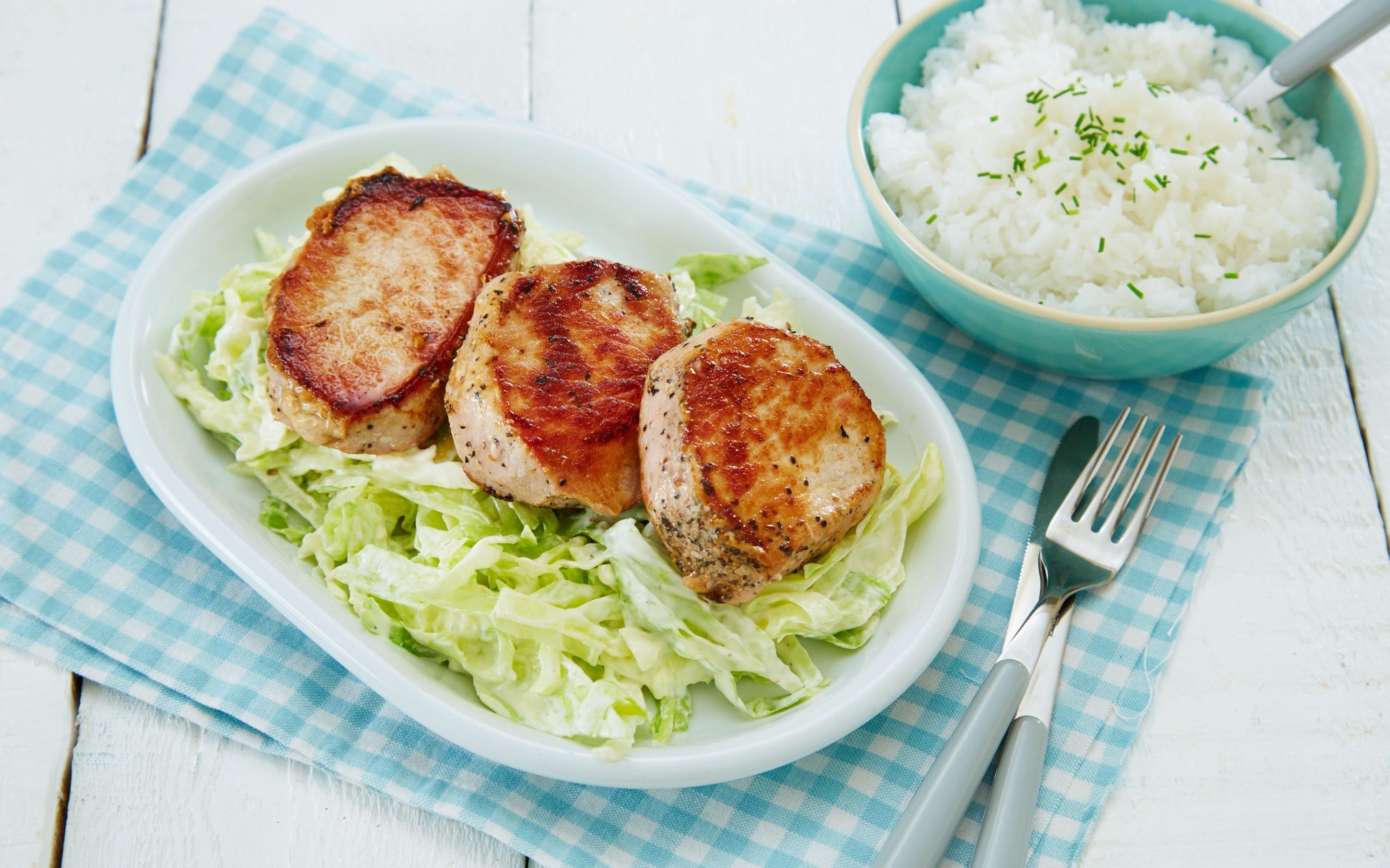 Grillet svinefilet