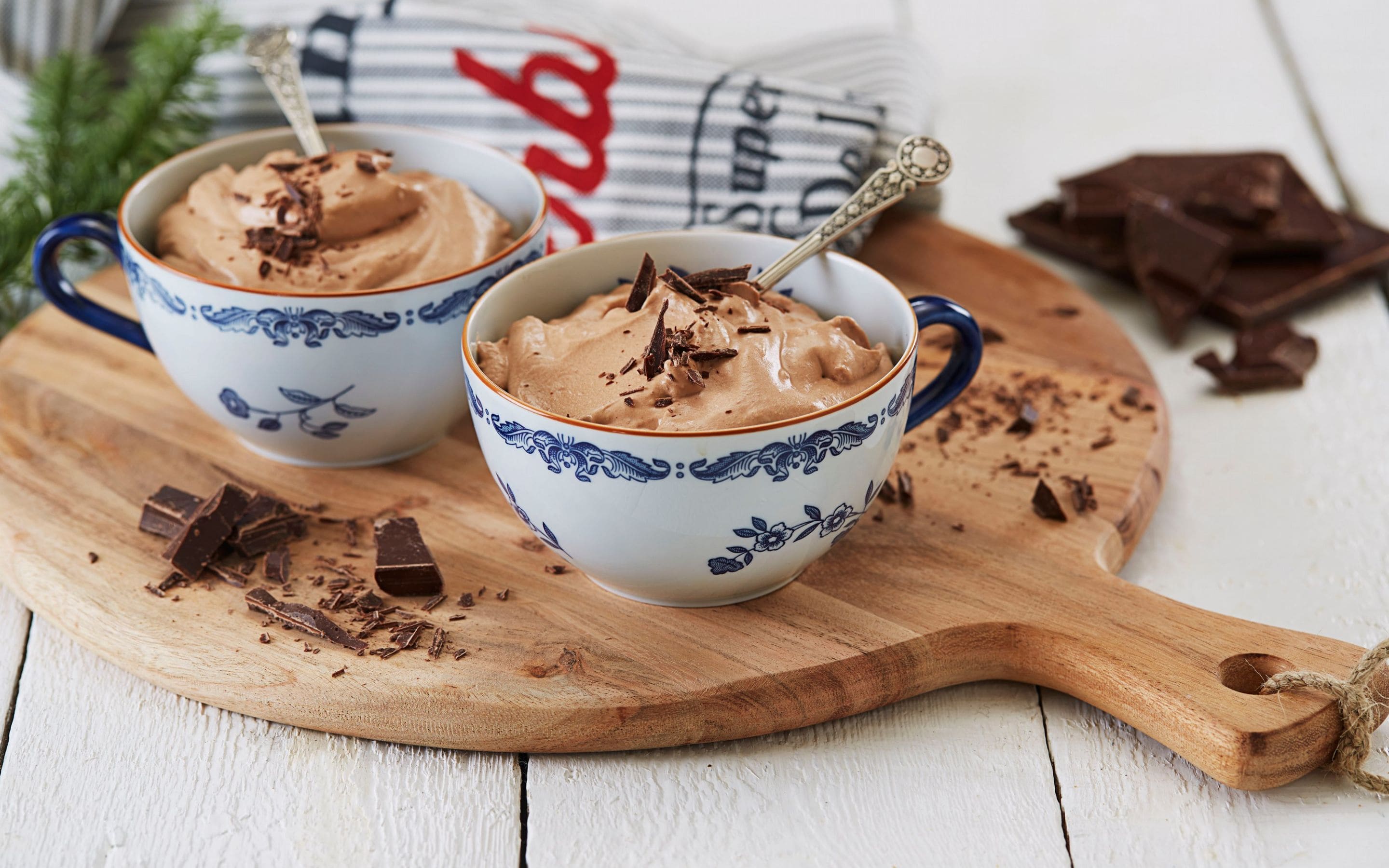 Sjokolademousse med appelsin