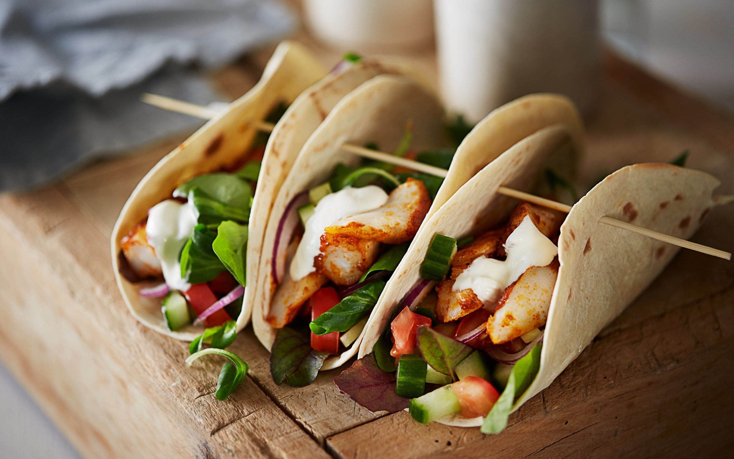 Torsk i taco