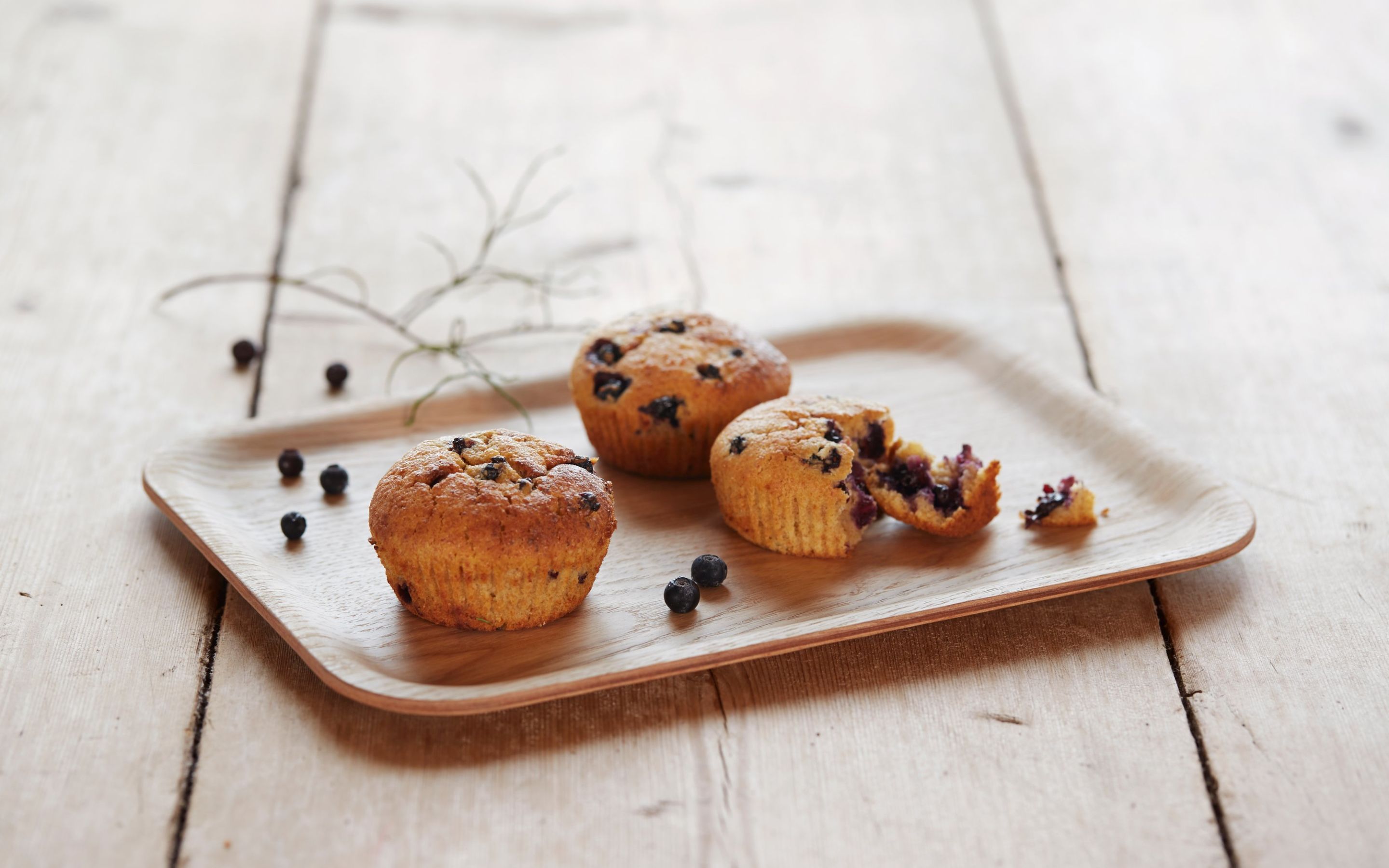 Grove skjørostmuffins