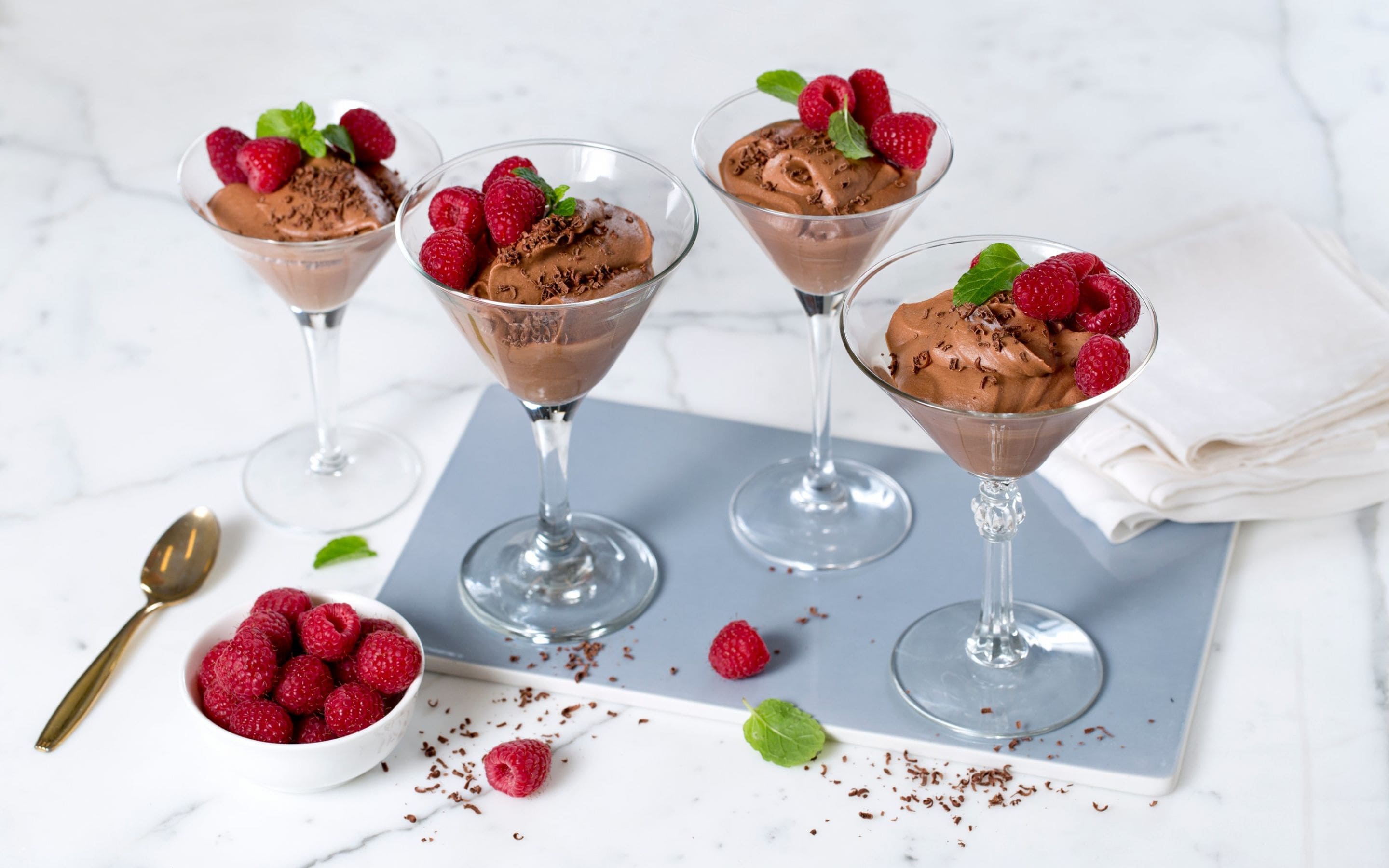 Sjokolademousse uten egg