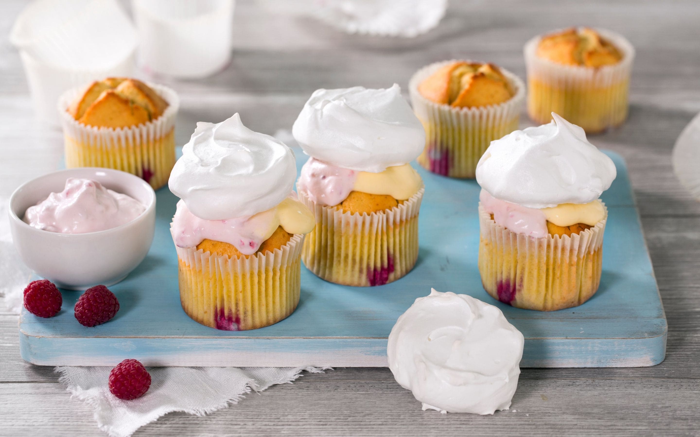 Pavlova-muffins