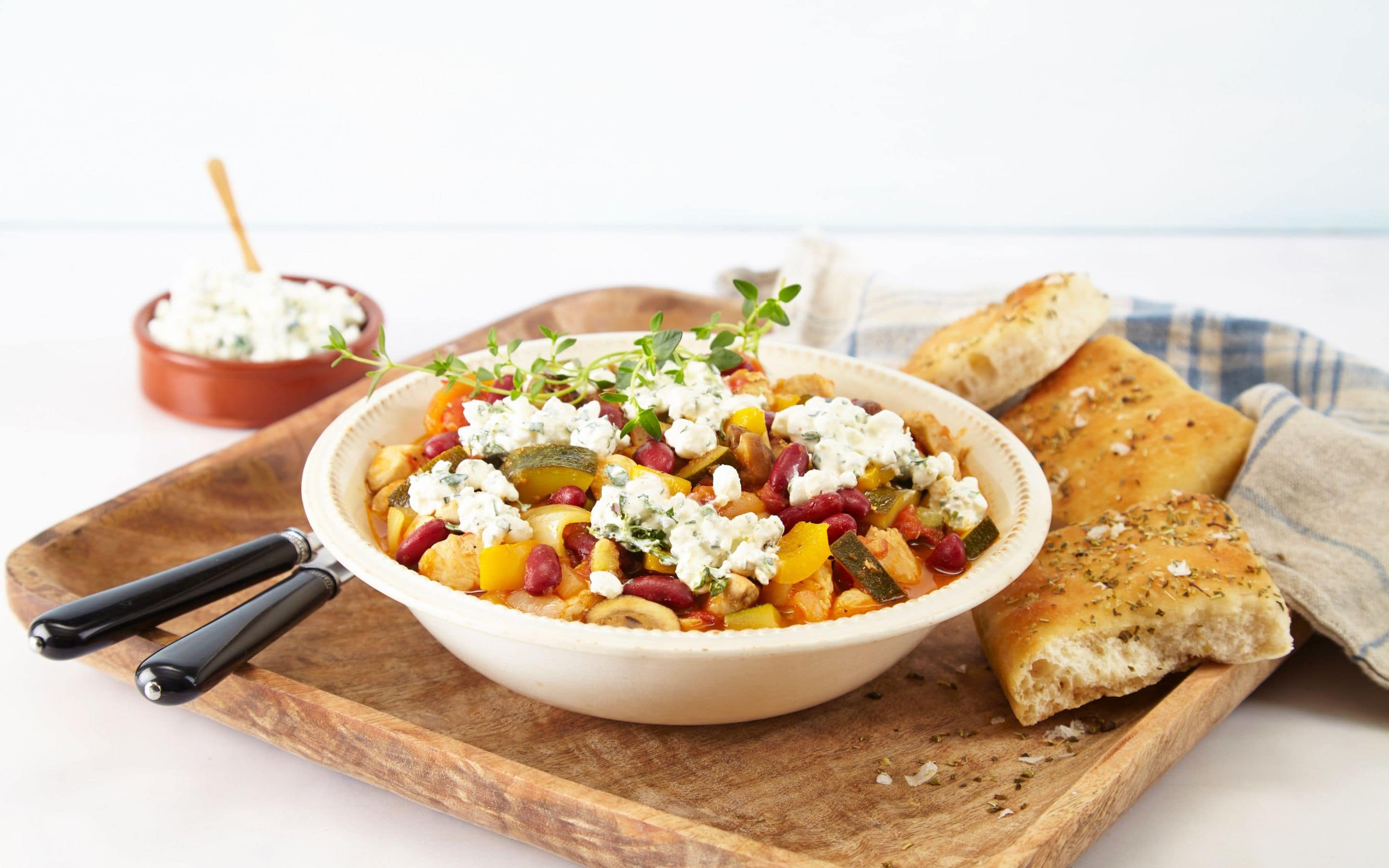 Rask kyllinggryte med Cottage Cheese