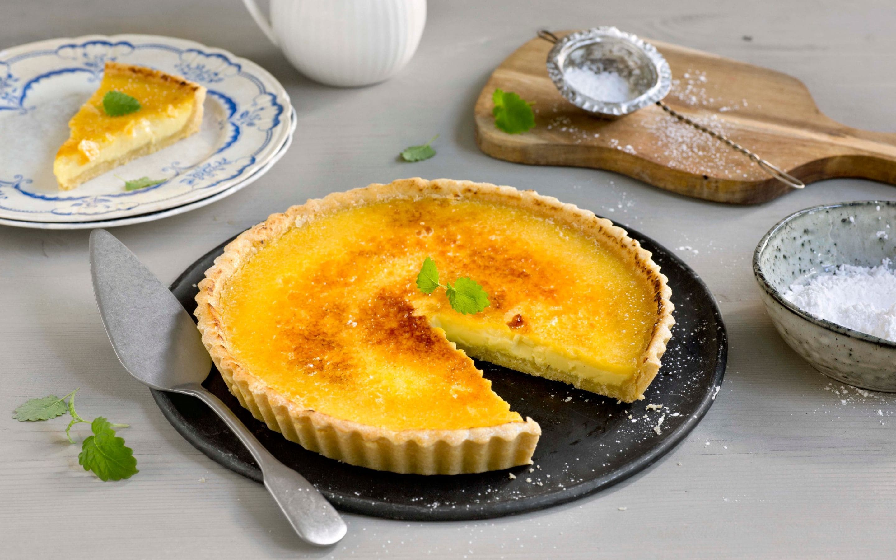 Crème brûlée-pai