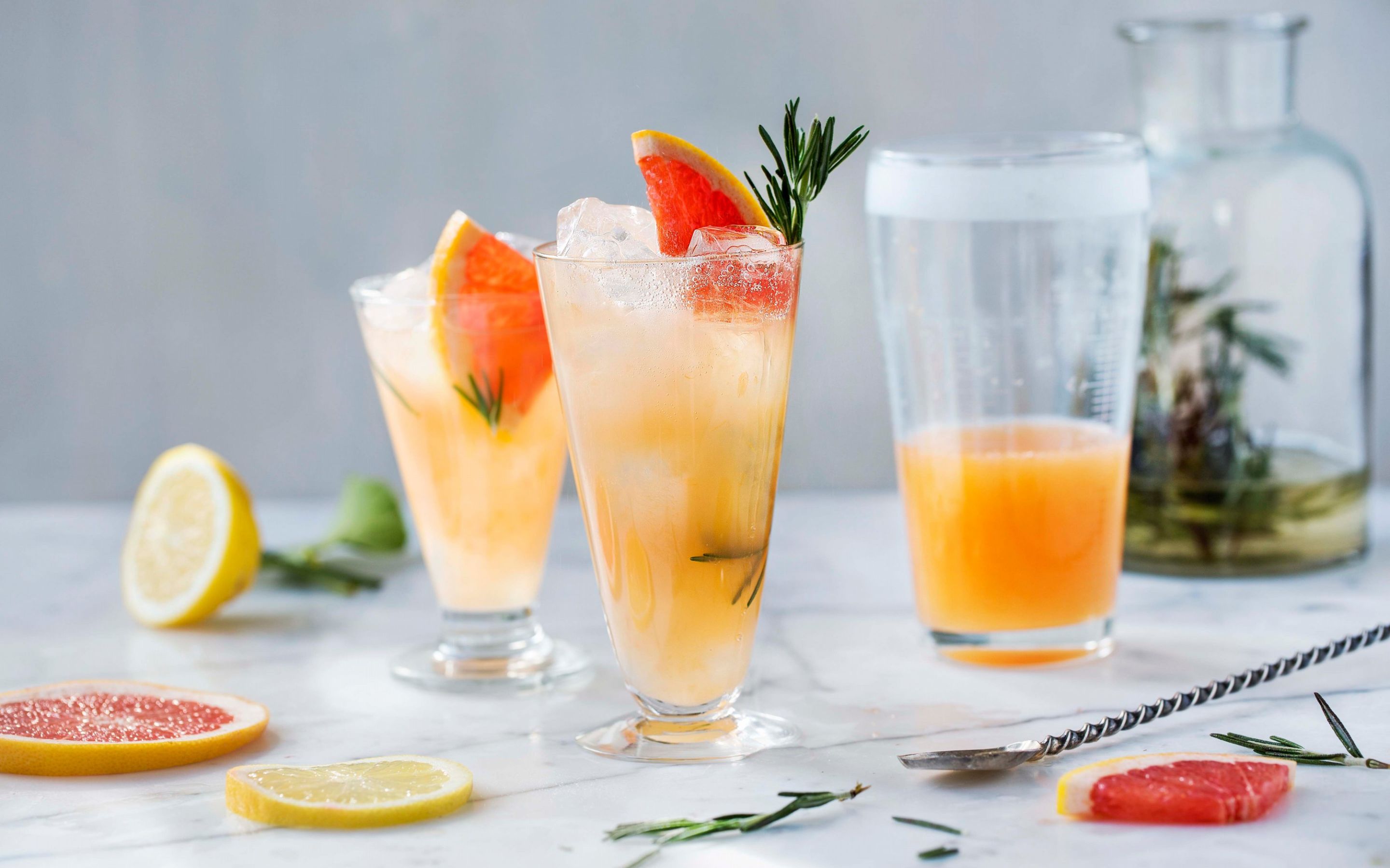 Grapefrukt- og rosmarintonic