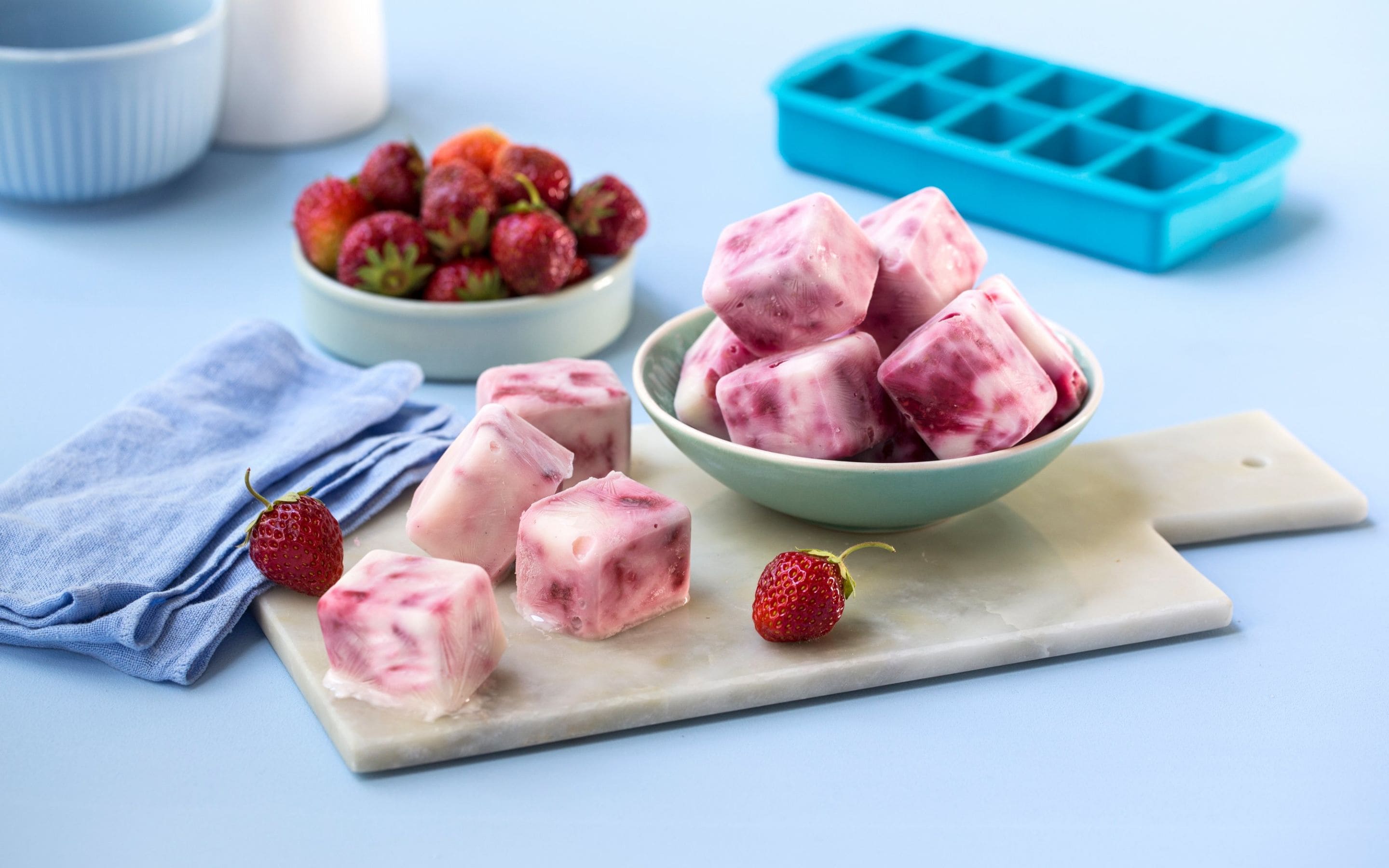 FroYo-bites (frozen yoghurt-bites)