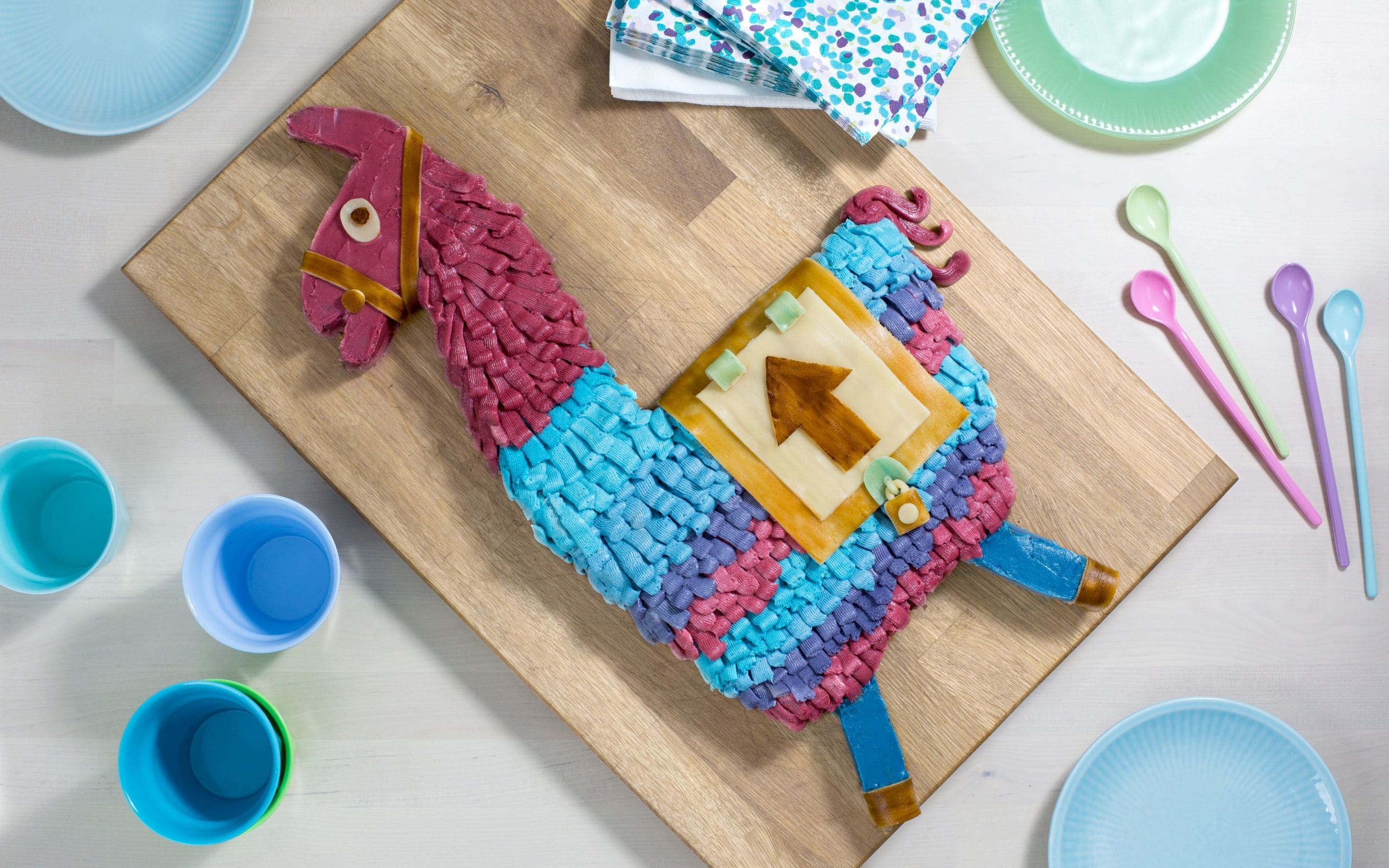 Loot Llama Fortnite-kake