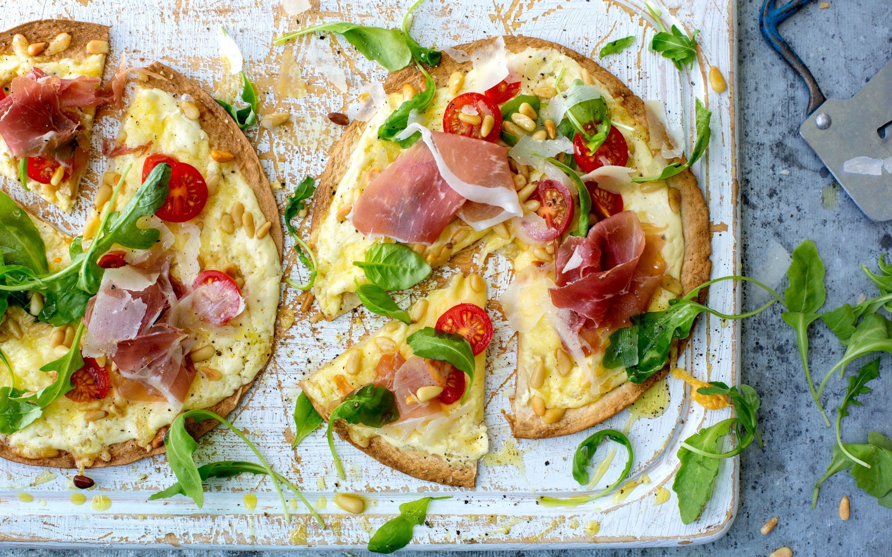 Minipizza bianca