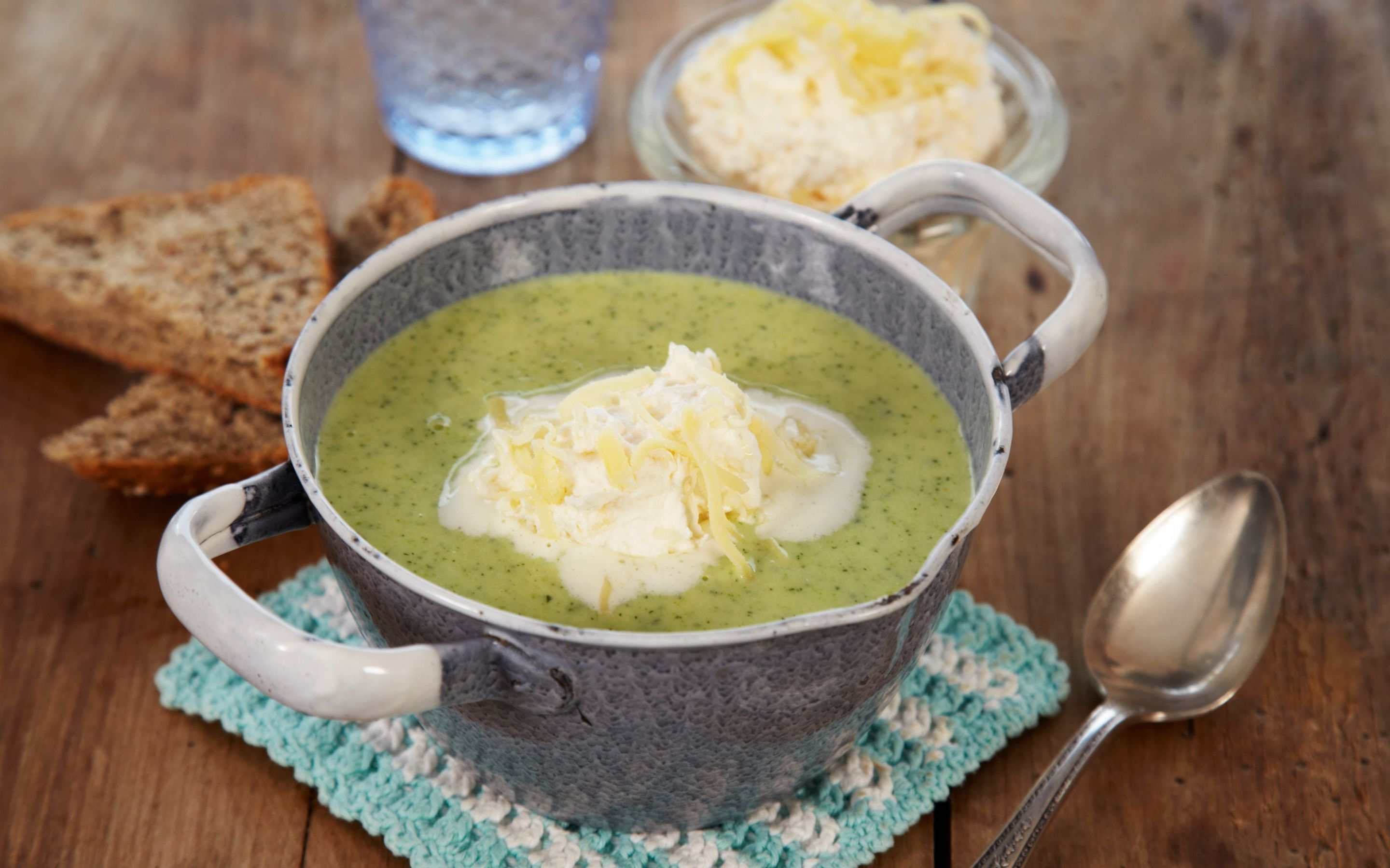 Squashsuppe med ost