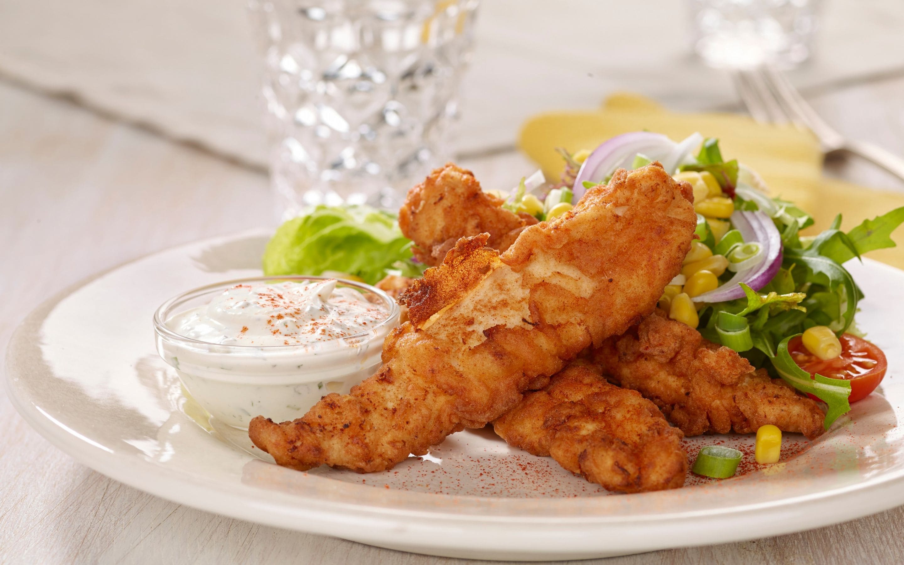 Crispy chicken american style