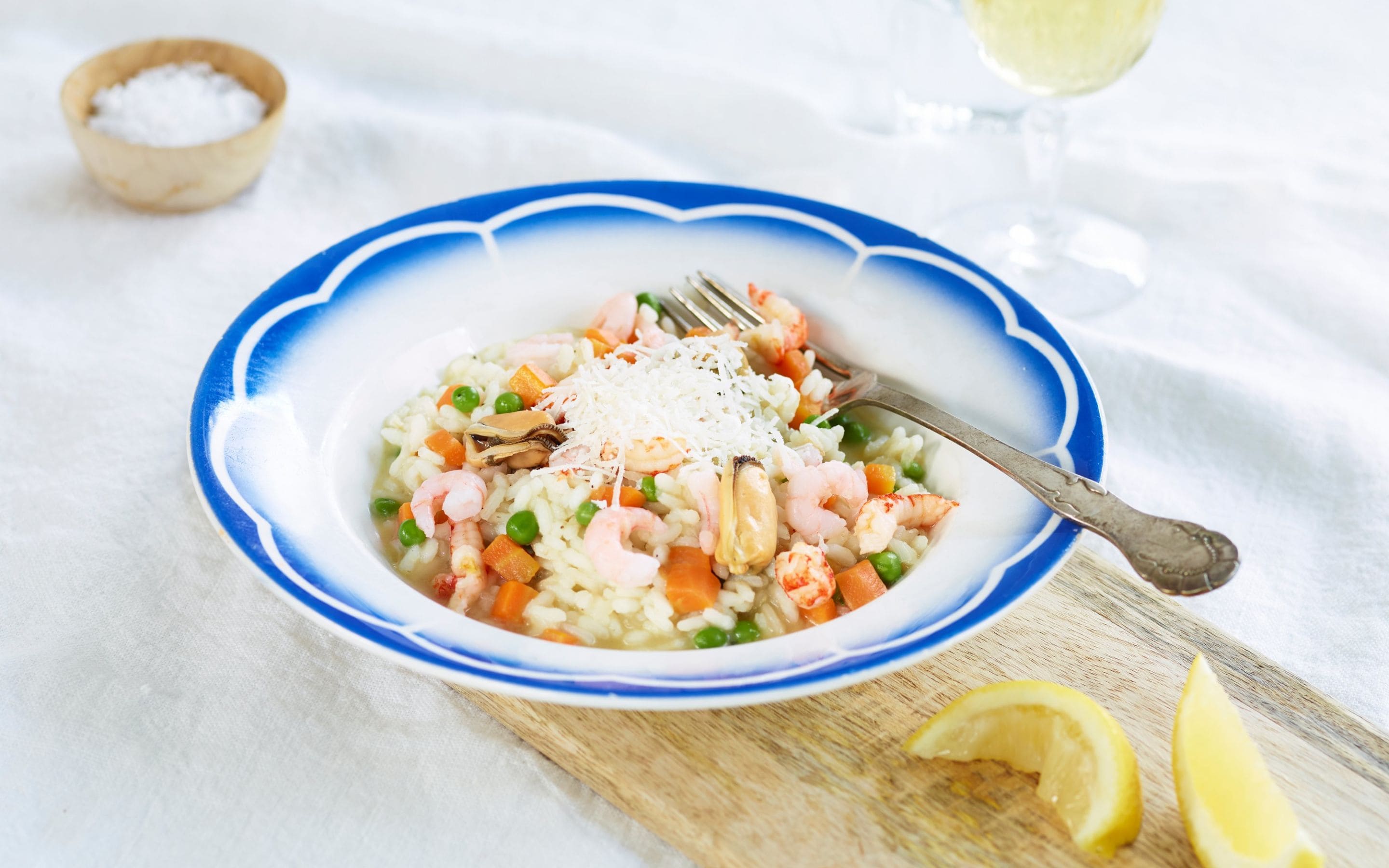 Skalldyrrisotto
