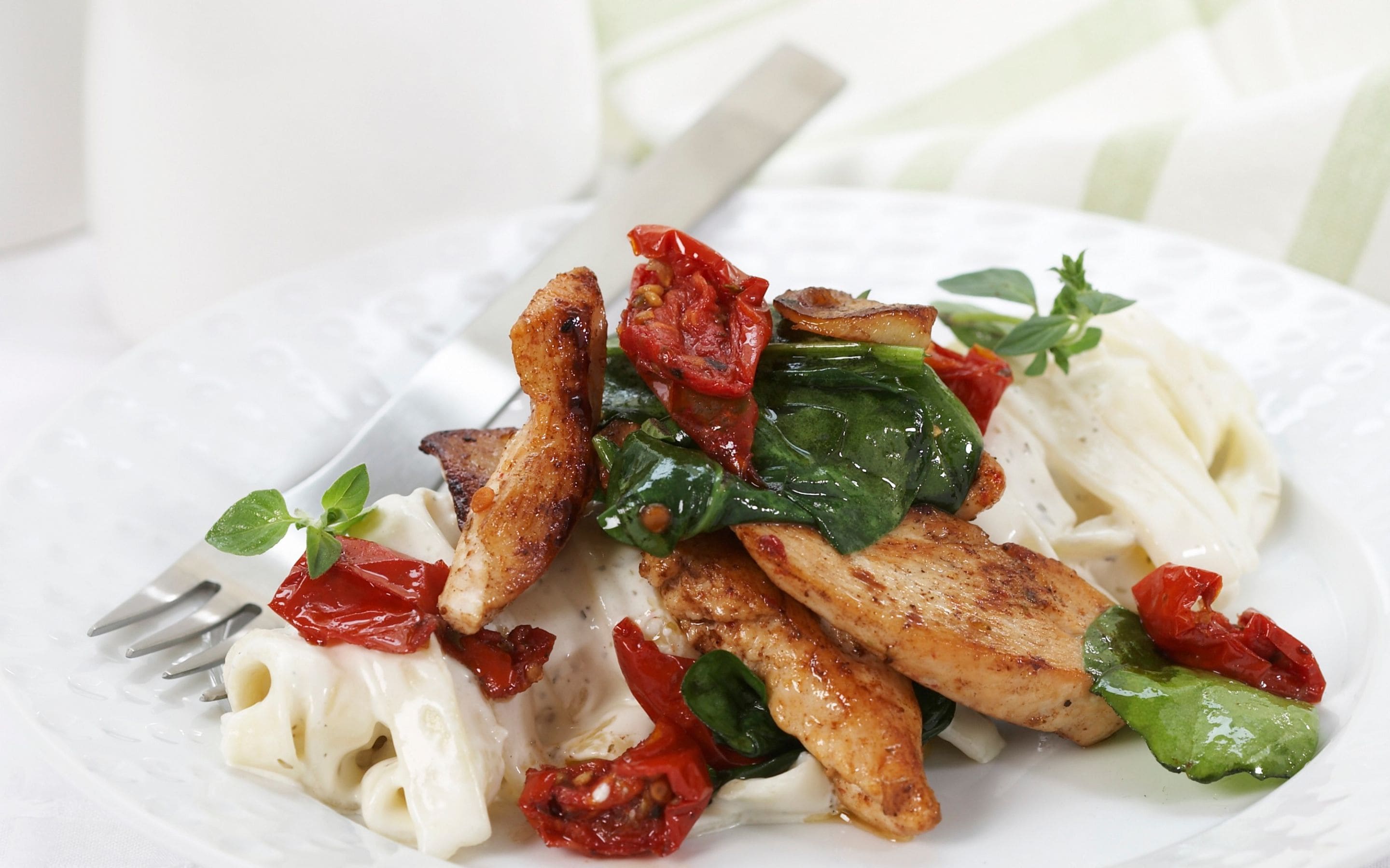 Italiensk kyllingpasta