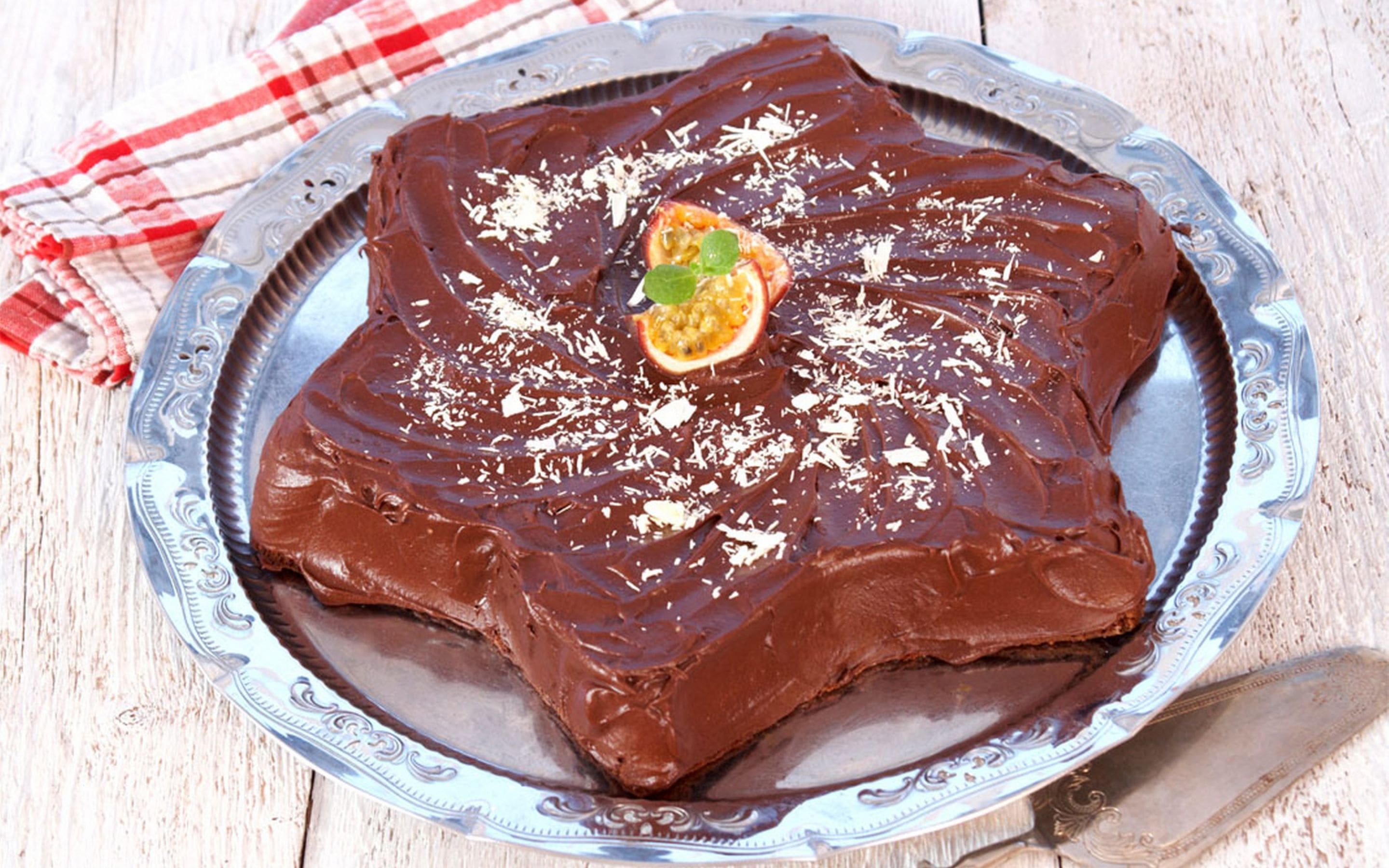 Sjokoladekake med gløgglasur
