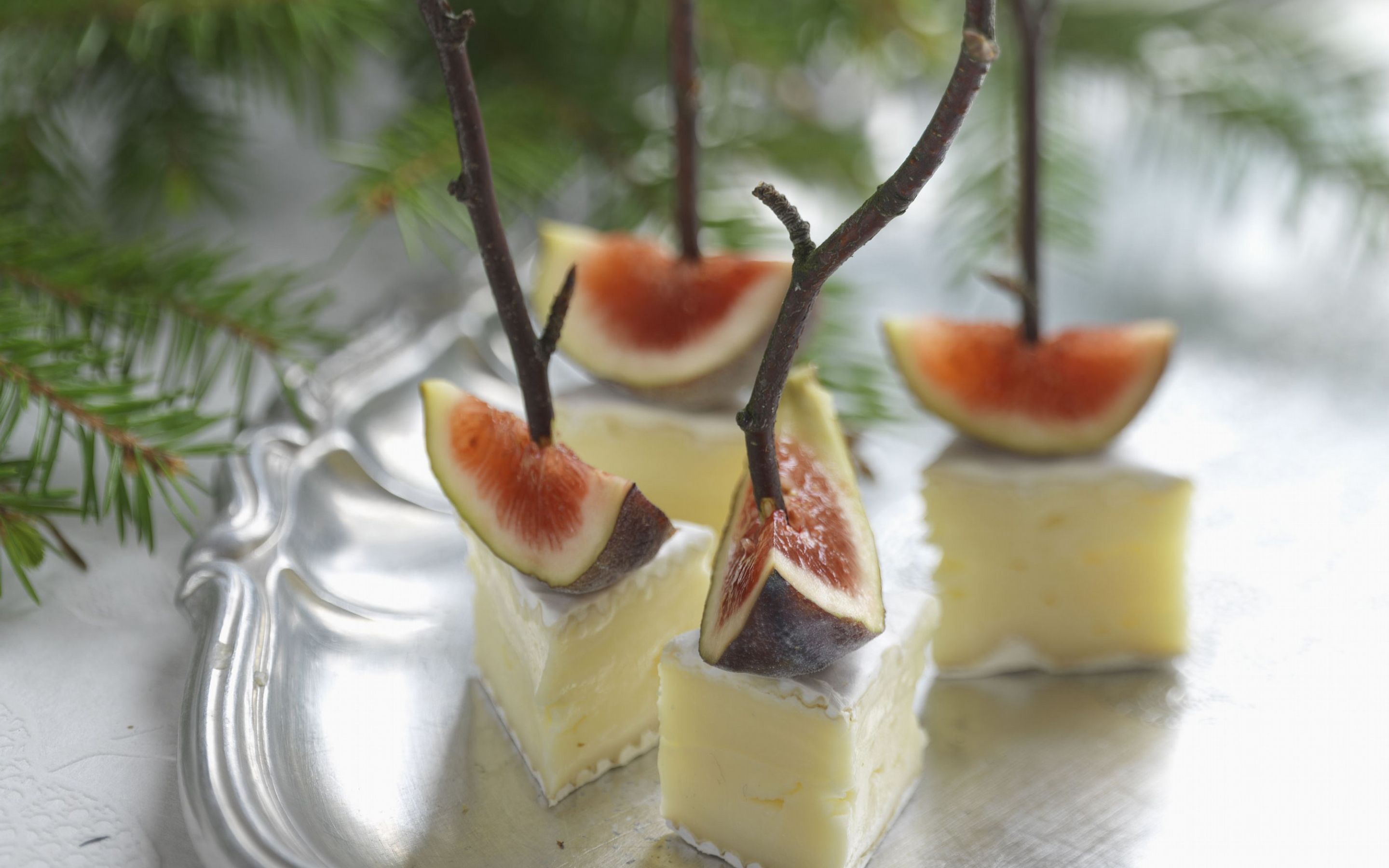 Brie med ferske fiken