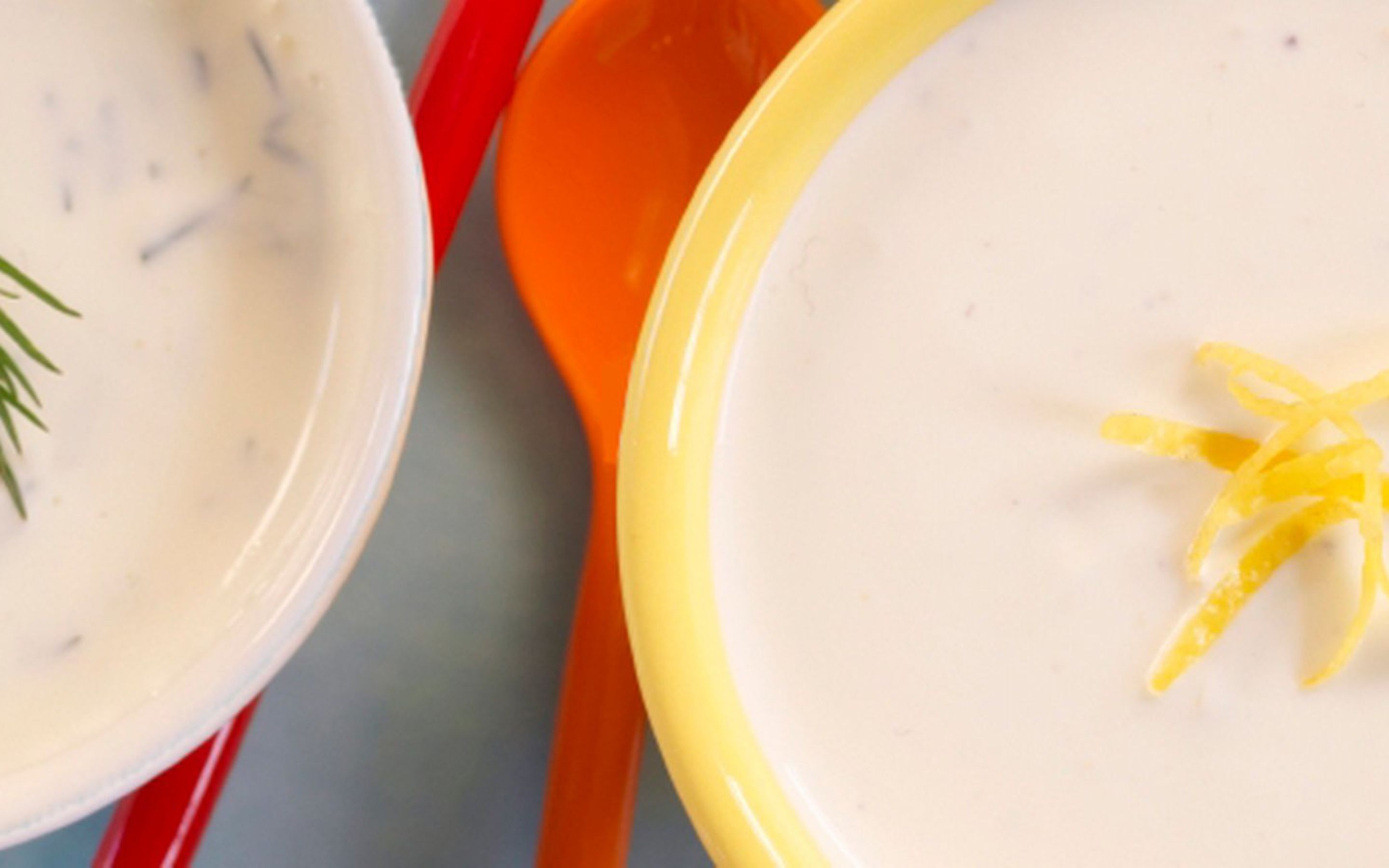Dressing med sitron og dill