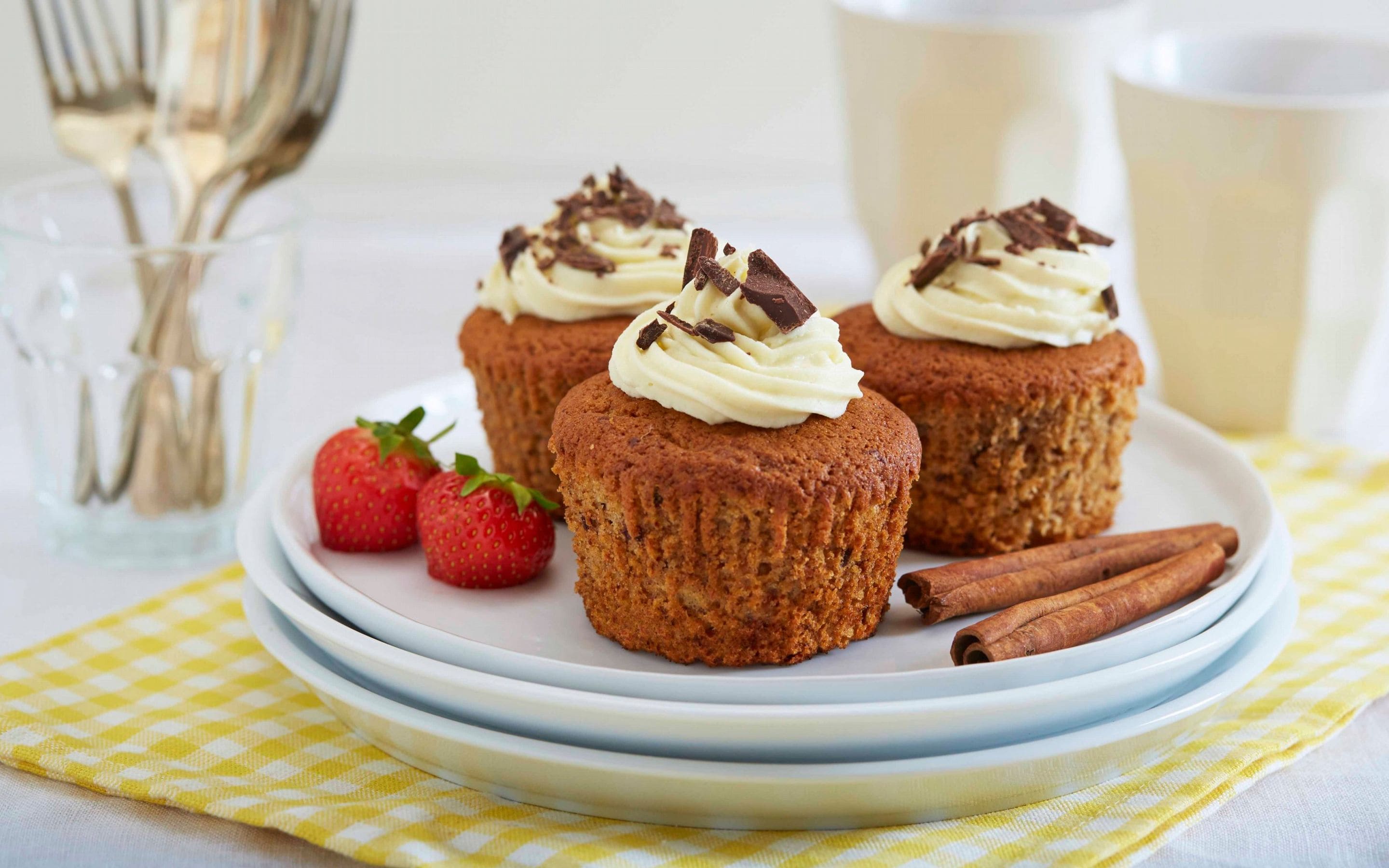 Bananmuffins med sjokoladebiter