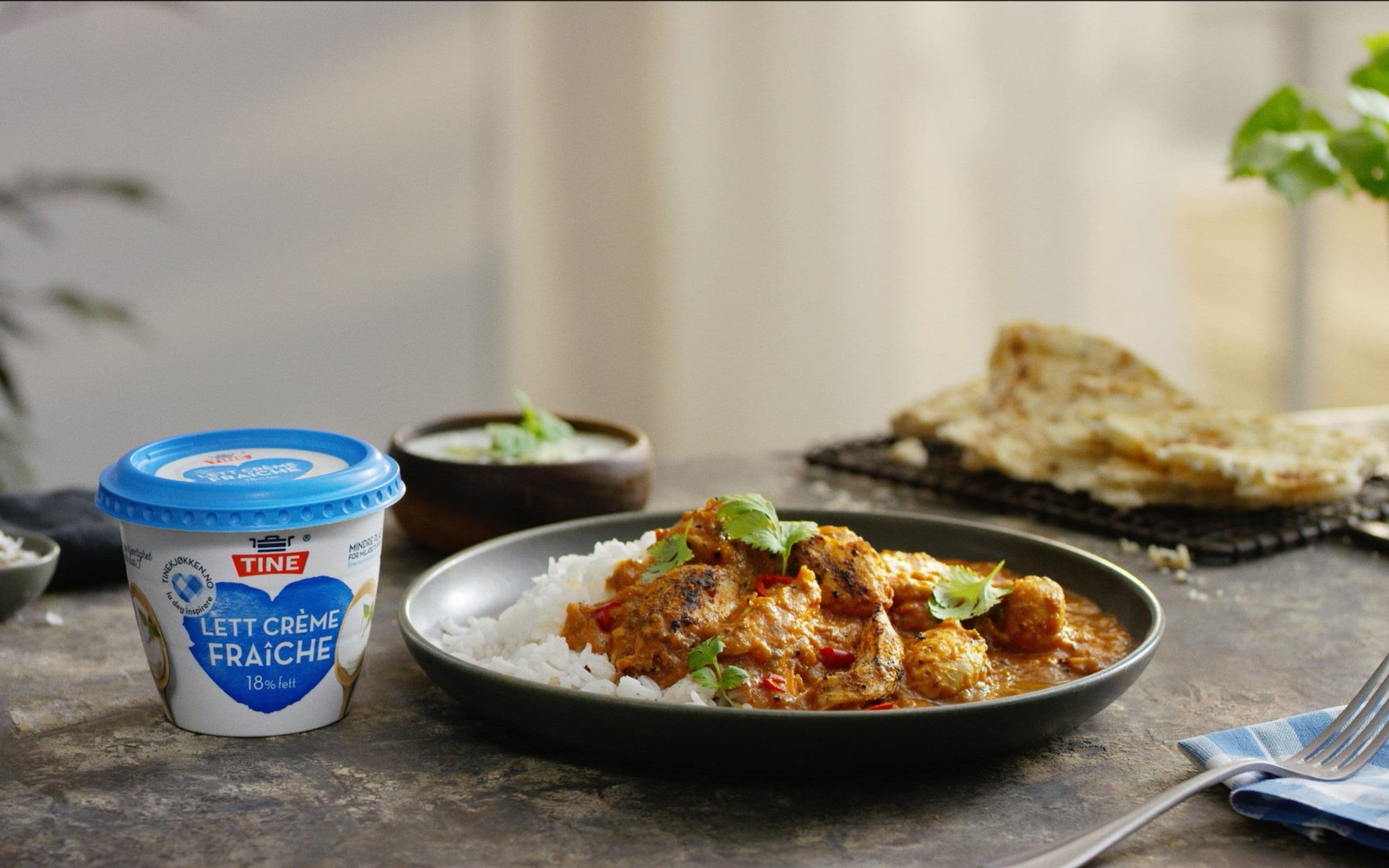 Rask kylling tikka masala