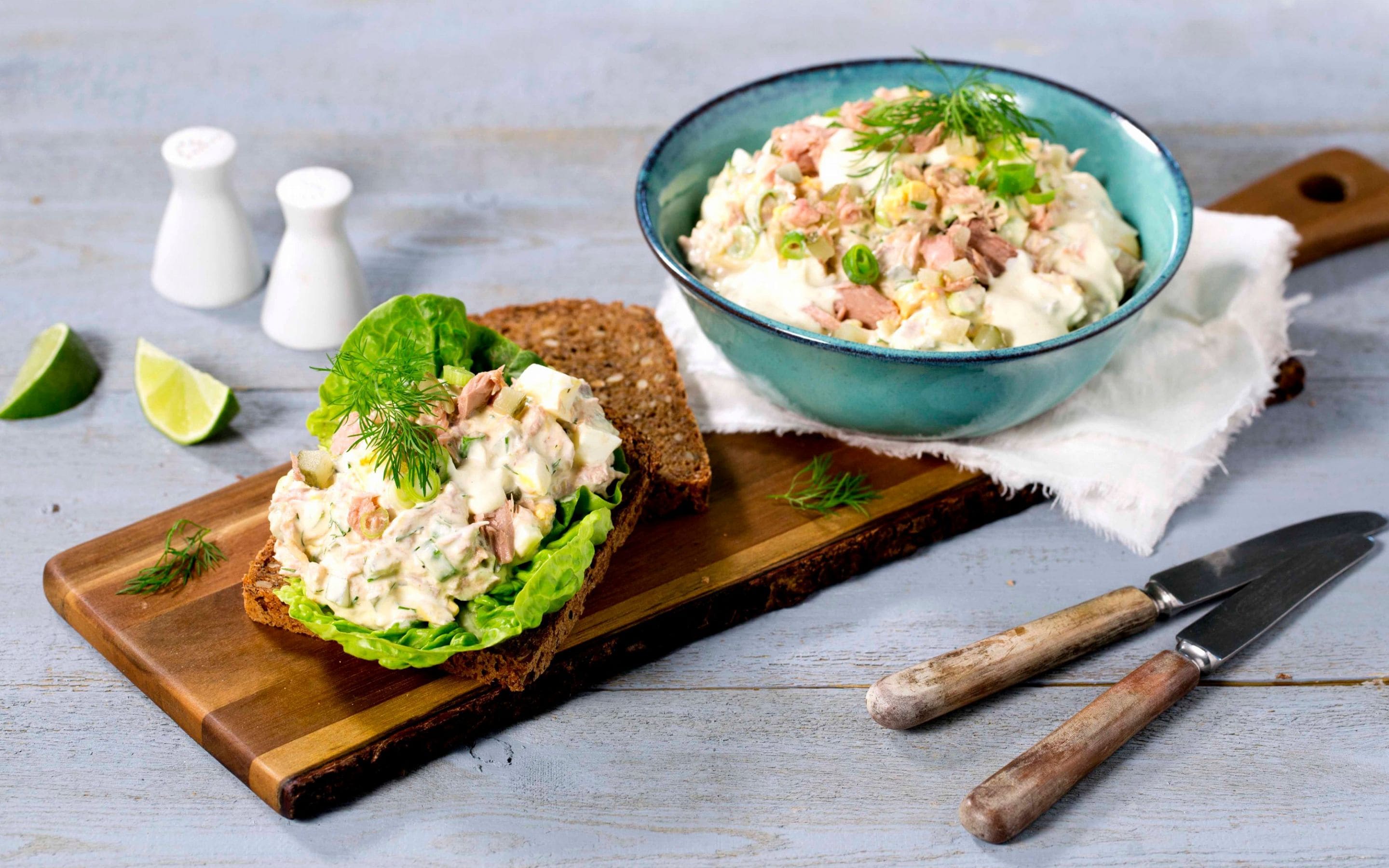 Tunfisksalat med egg