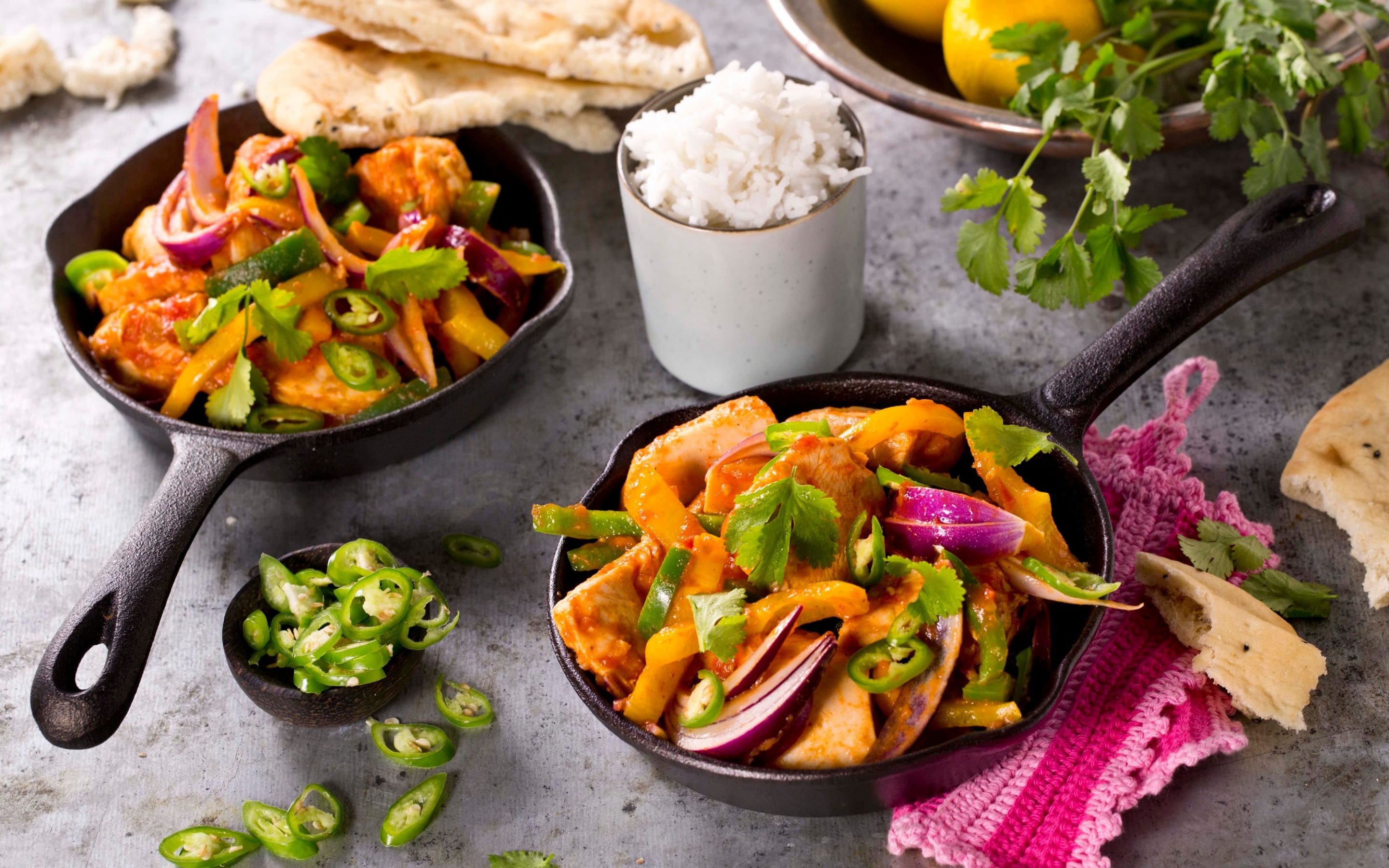 Kylling jalfrezi