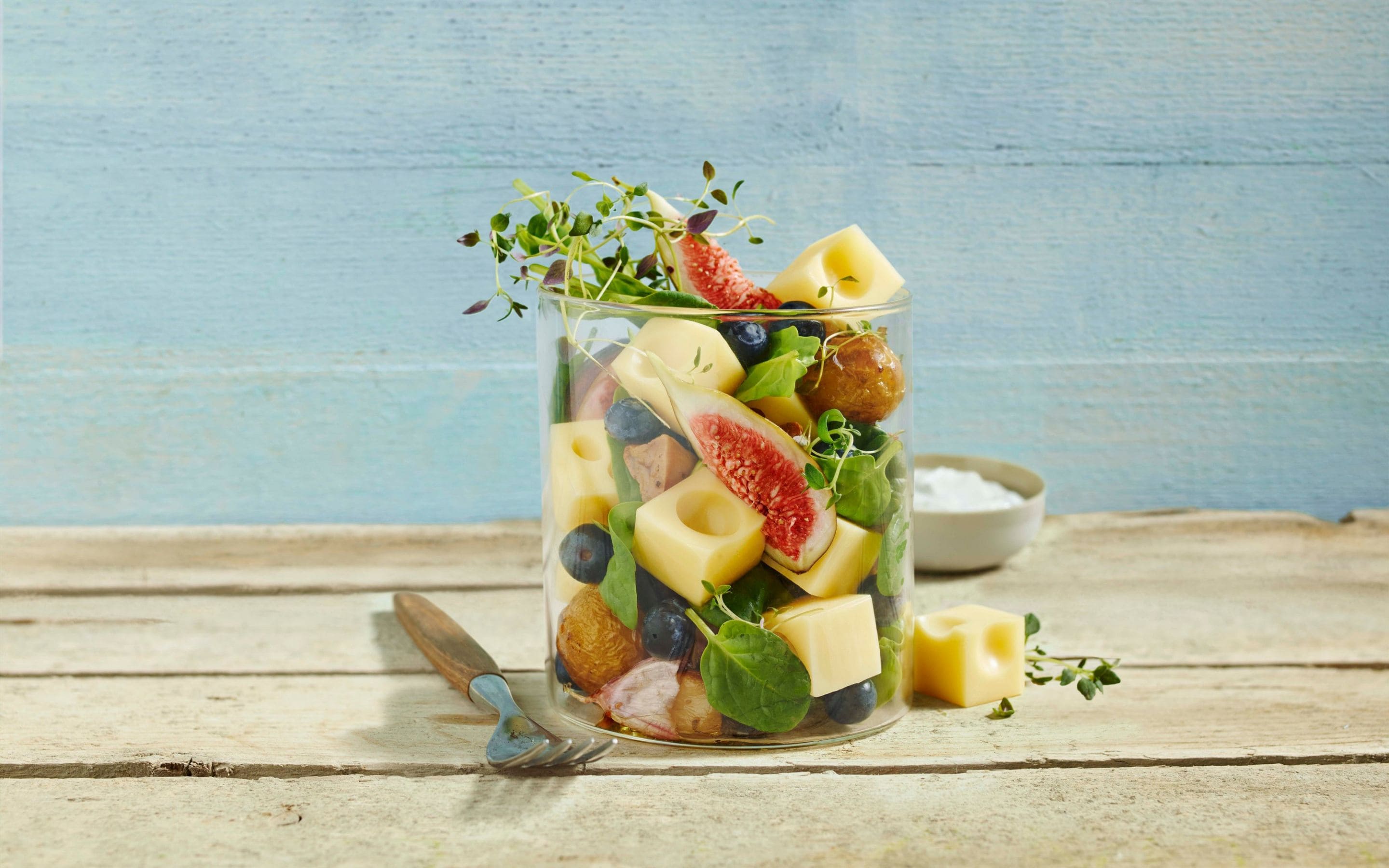 Lun fikensalat med Jarlsberg®