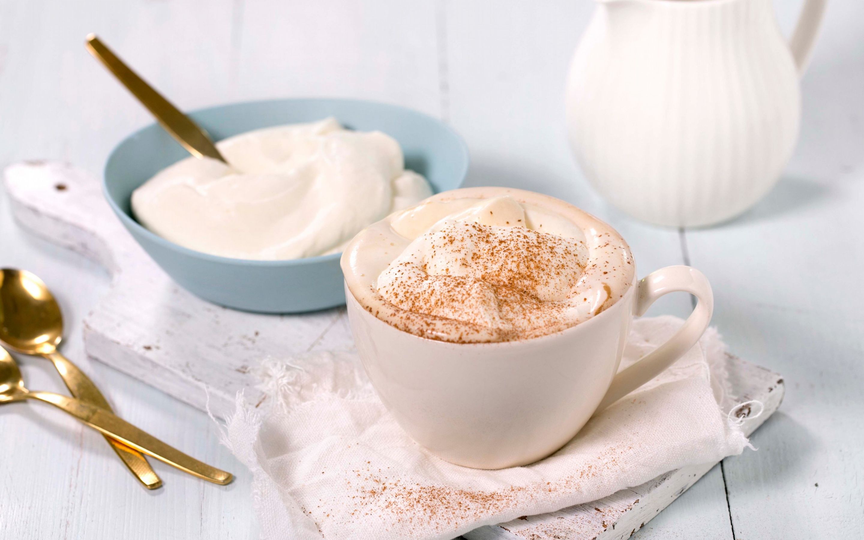 Cappuccino med krem