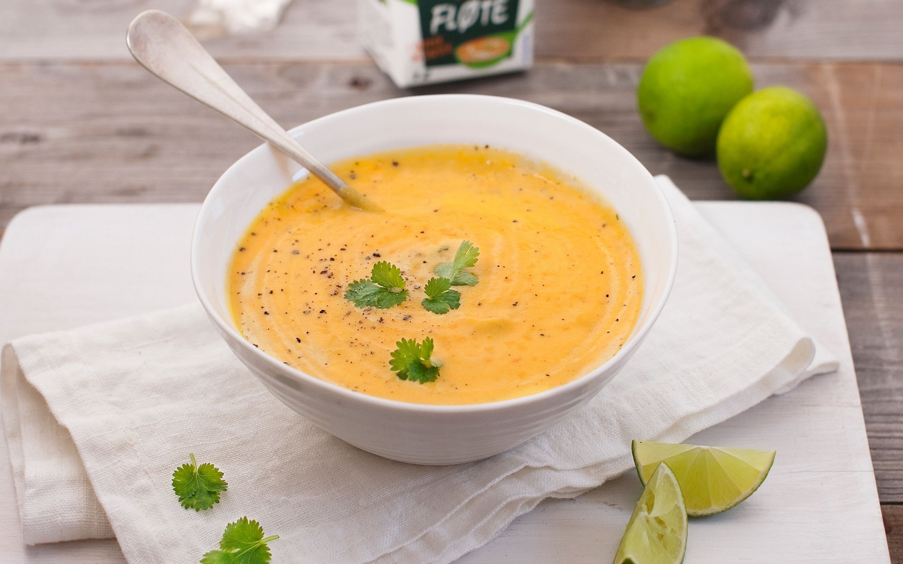 Gulrotsuppe med lime