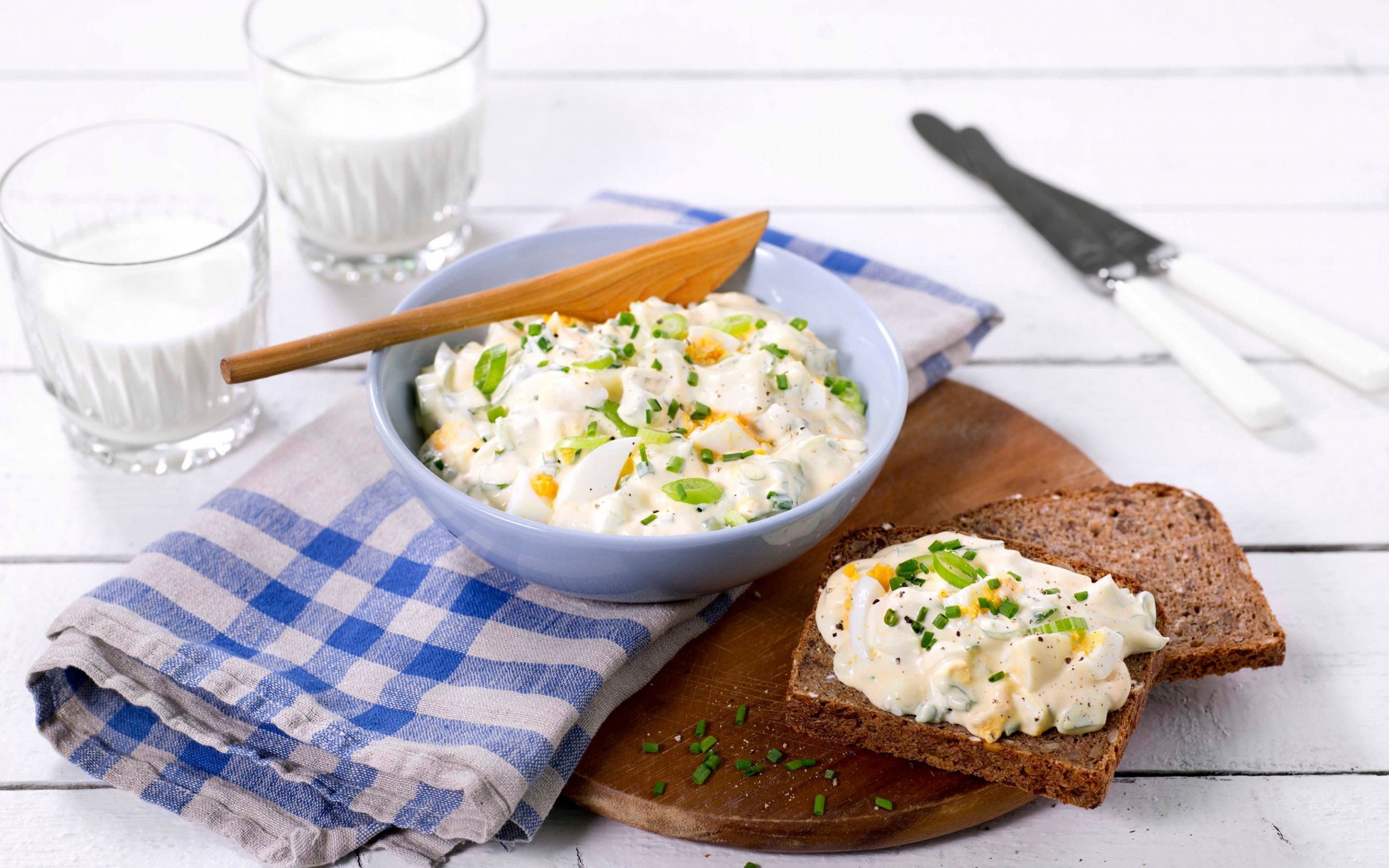 Enkel eggesalat