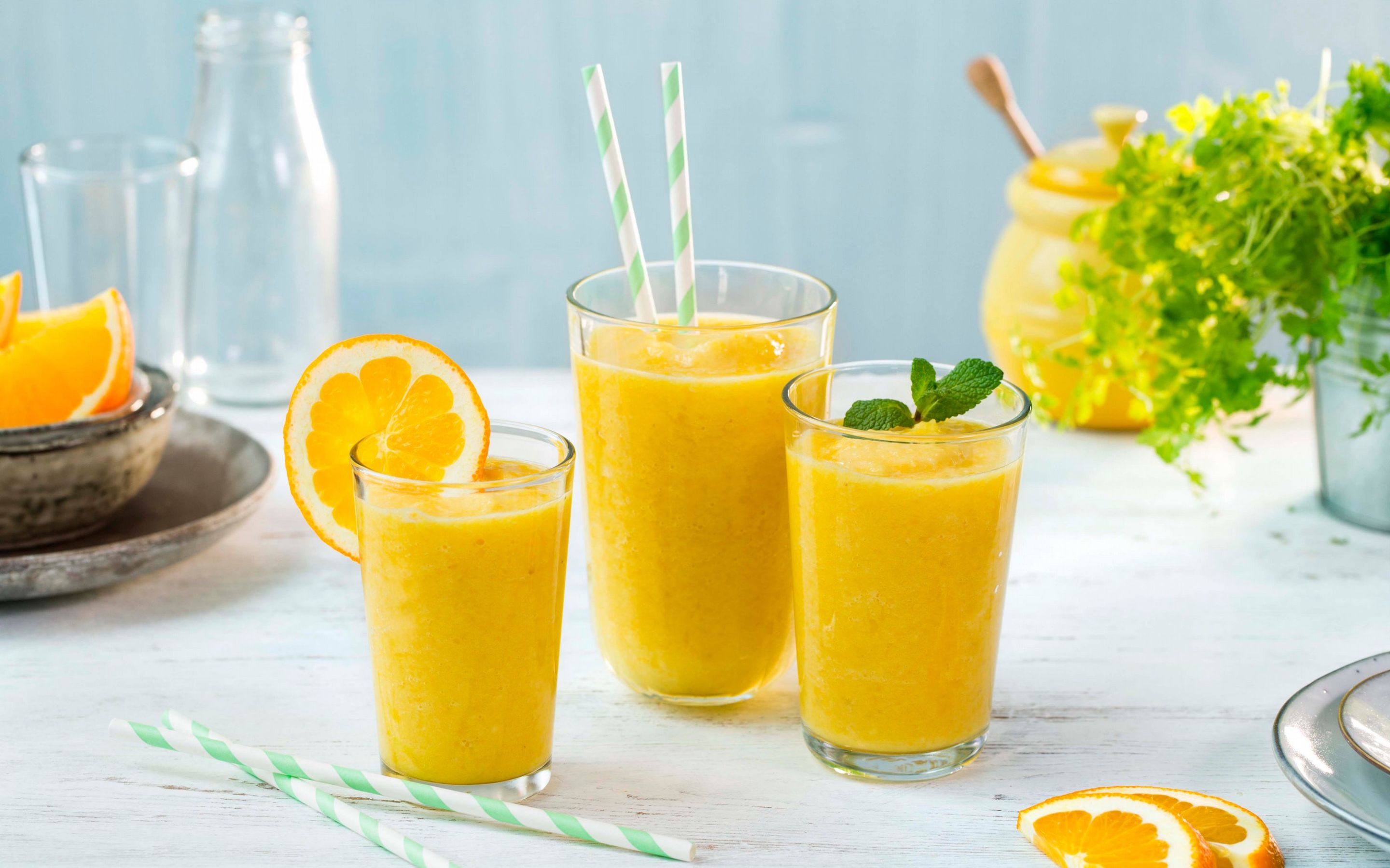 Gul smoothie