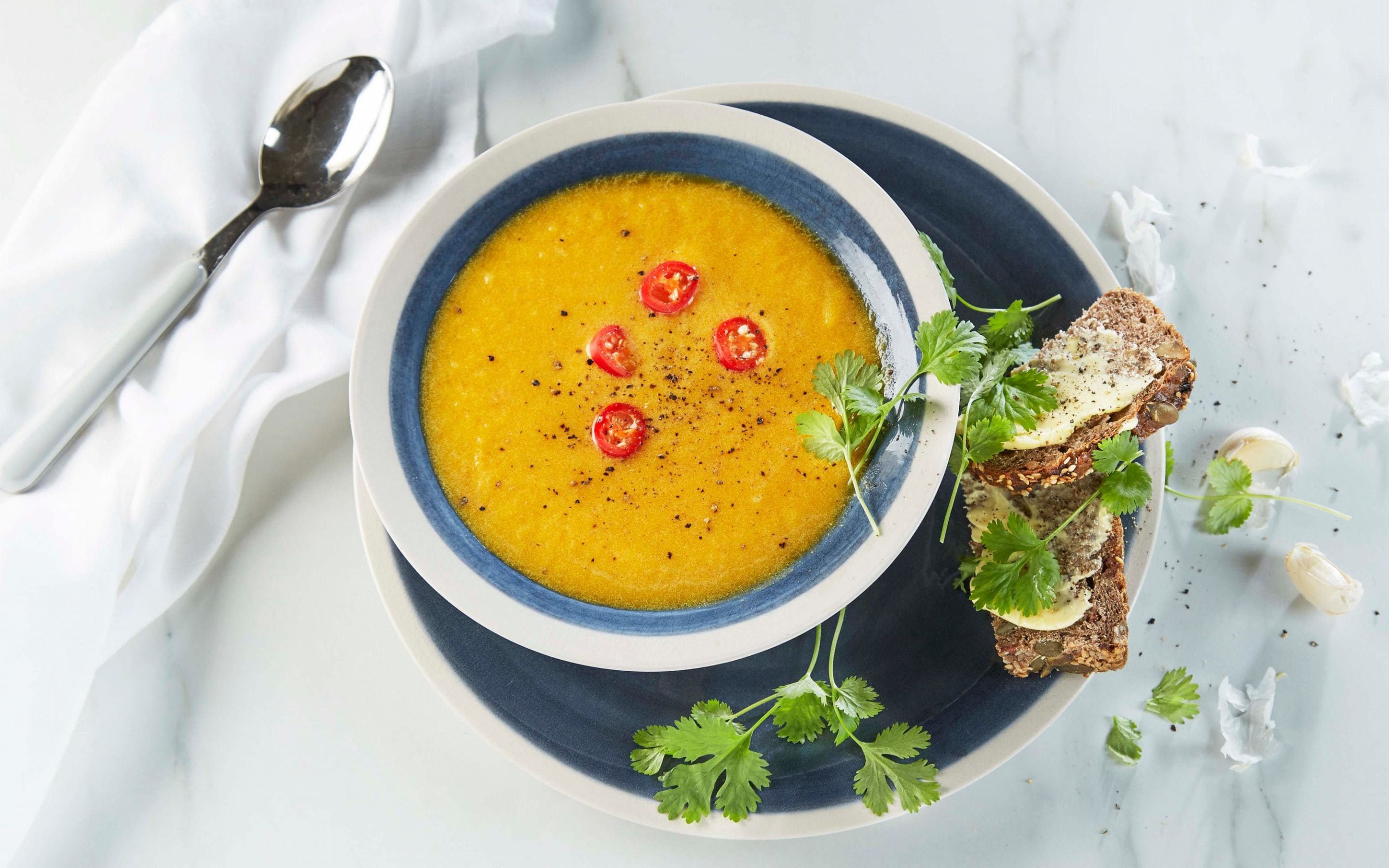 Gulrotsuppe med appelsin