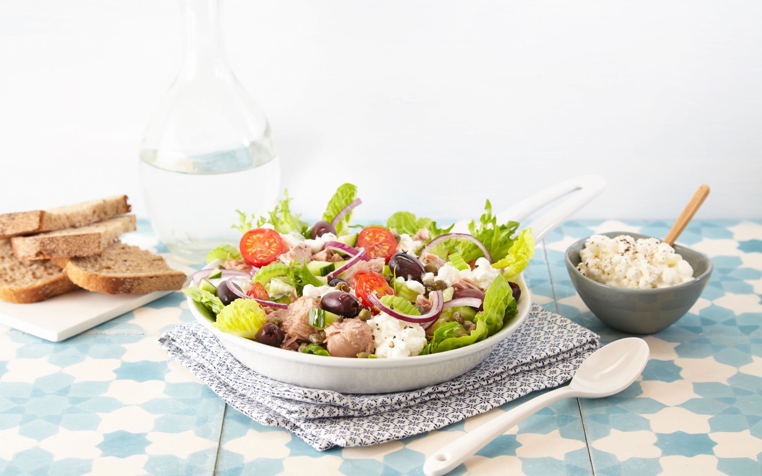 Tunfisksalat med Cottage Cheese