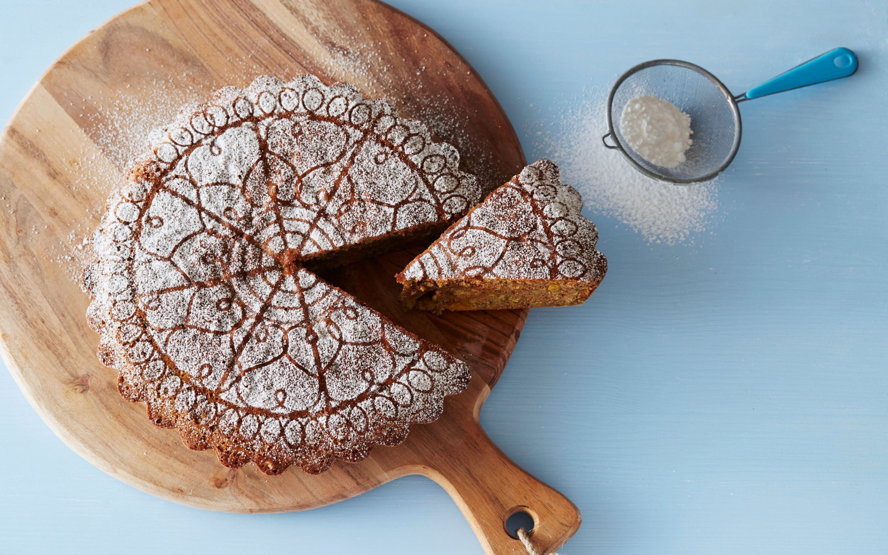 Squashkake med aprikos