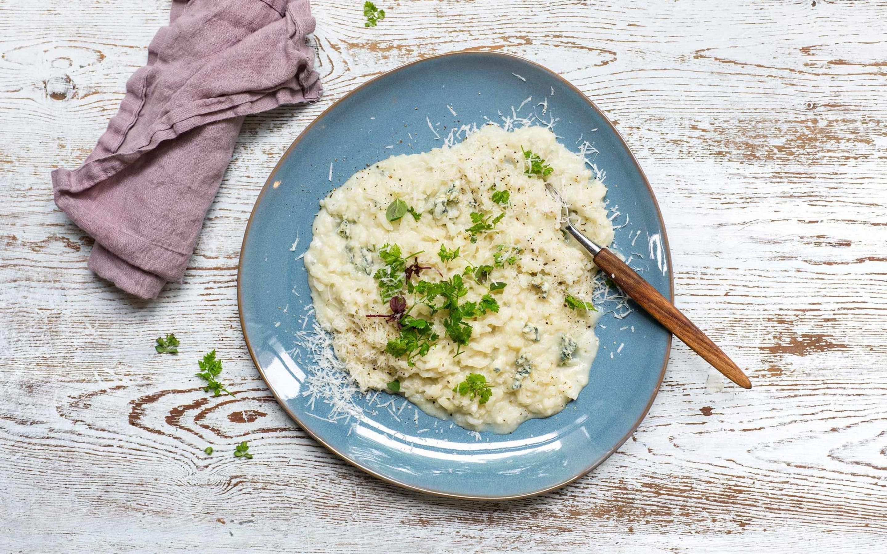 Risotto med tre oster