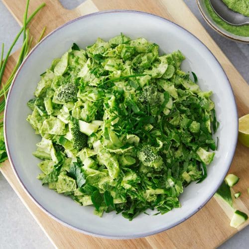 Grønn salat med Kesam®-dressing