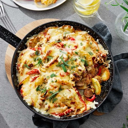 Pølsegrateng
