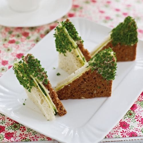 Fine te-smørbrød