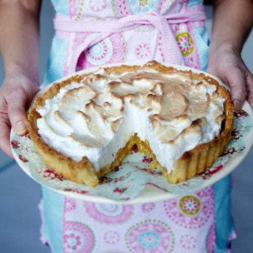 Sitronpai (lemon pie)