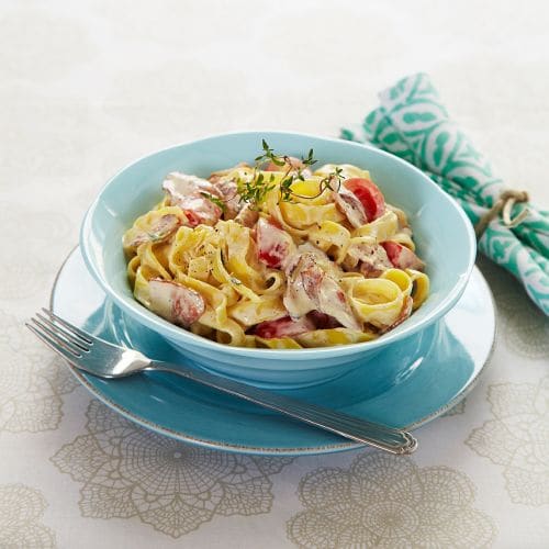 Pasta med kremost