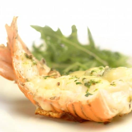 Gratinert sjøkreps