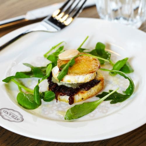 Brioche med Chevre frå Haukeli