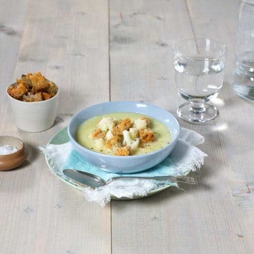 Kremet blomkålsuppe