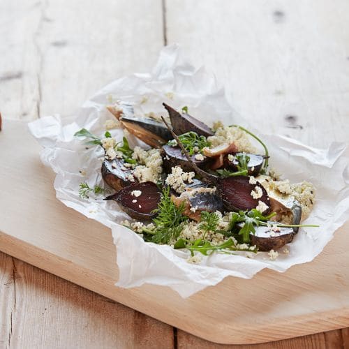 Skjørost- og rødbetsalat 