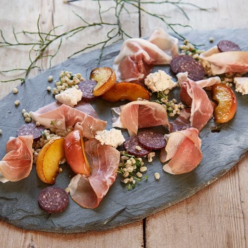 Spekemat med skjørostkrem 
